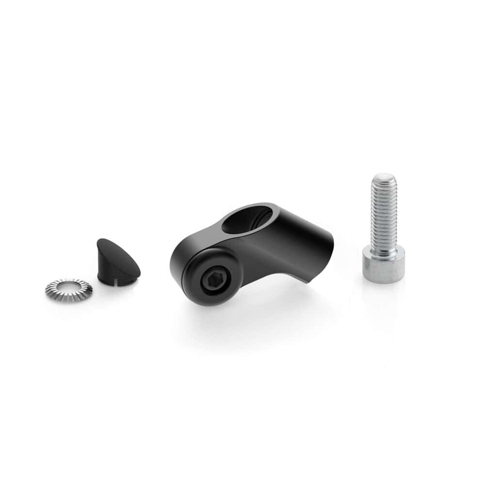 Rizoma Lenkerspiegelaufnahme BS768B M8Lx25x42,5mm - Motorradteile & Ersatzteile - Motorradspiegel