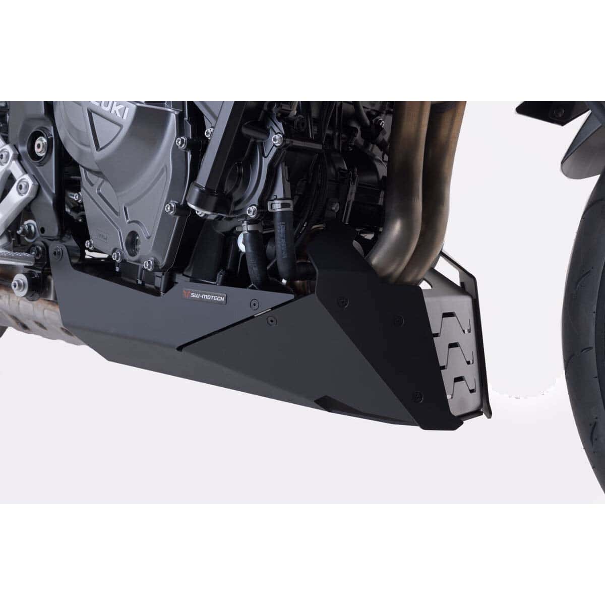 SW-MOTECH Bugspoiler Alu schwarz für Suzuki GSX-8S 22- - Motorradteile & Ersatzteile - Anbauteile