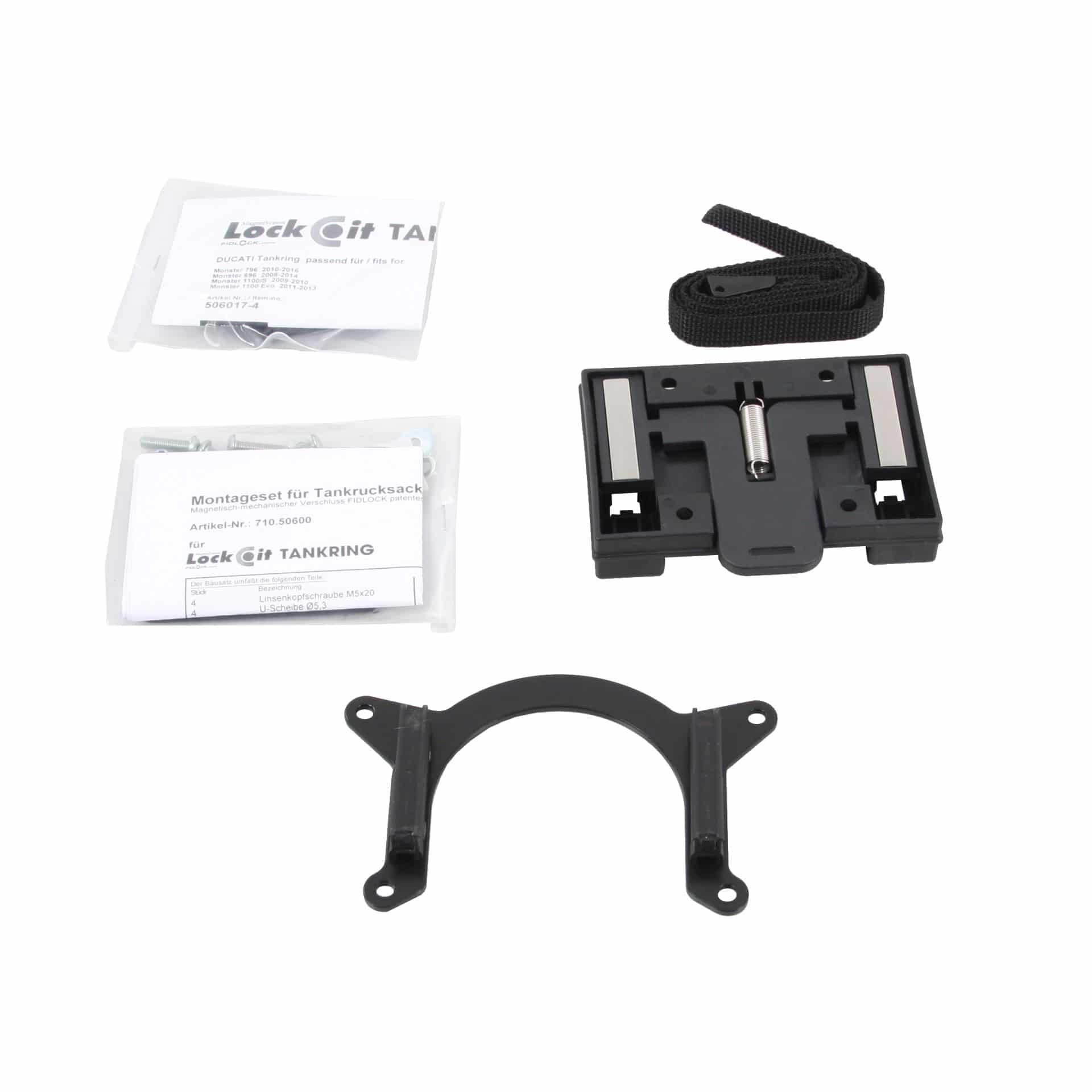 Hepco & Becker Lock-it Tankring Basic für Kawasaki Ninja 250 R 2008-2012 - Motorradzubehör - Motorradgepäck