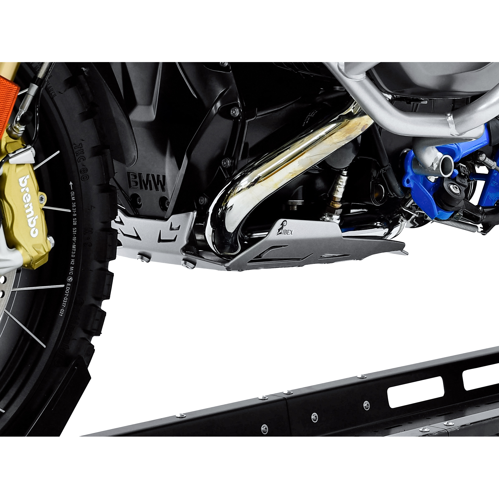 Zieger Motorschutz Alu silber für BMW R 1200 GS LC /Rallye - Motorradteile & Ersatzteile - Verkleidungen & Abdeckungen