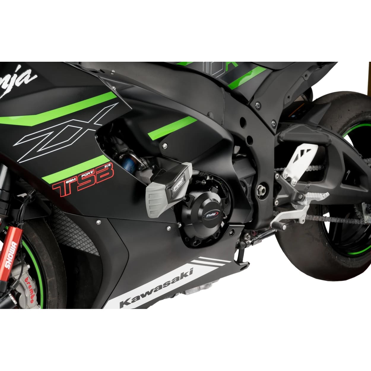 Puig crash pads Pro 2.0 21428N for Kawasaki ZX-10 R/RR 2011-