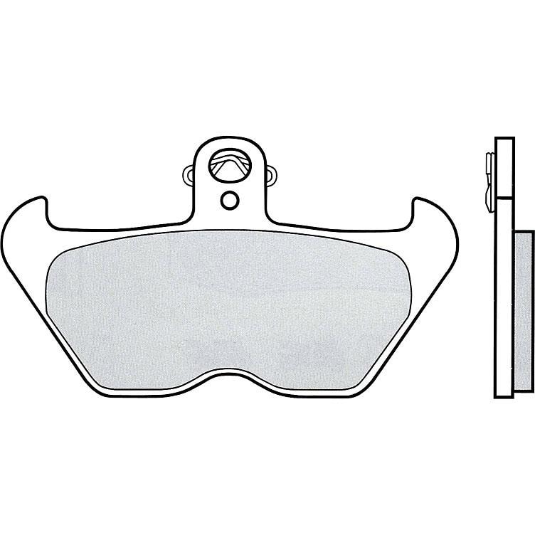 Brembo Bremsbeläge Sintermetall 07BB24.SA vorne 100x56,1x8,4mm - Motorradteile & Ersatzteile - Bremsen