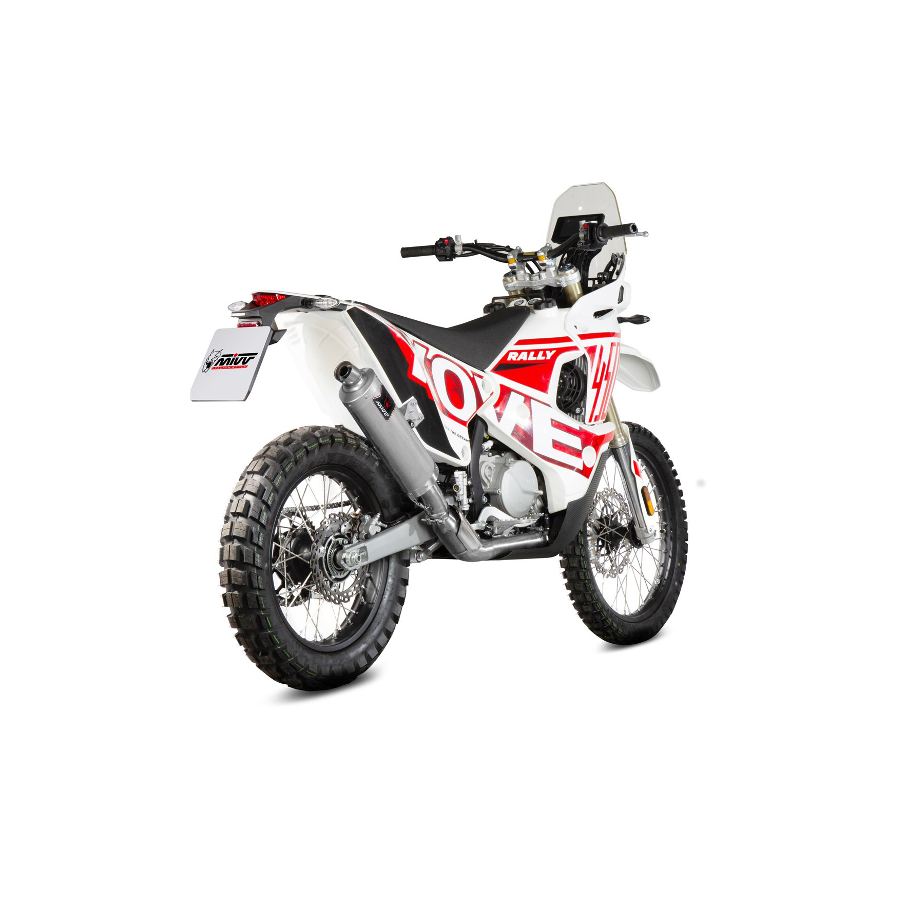 MIVV-Auspuff Dakar silber für Kove 450 Rally 2023-2024-0000222003015012