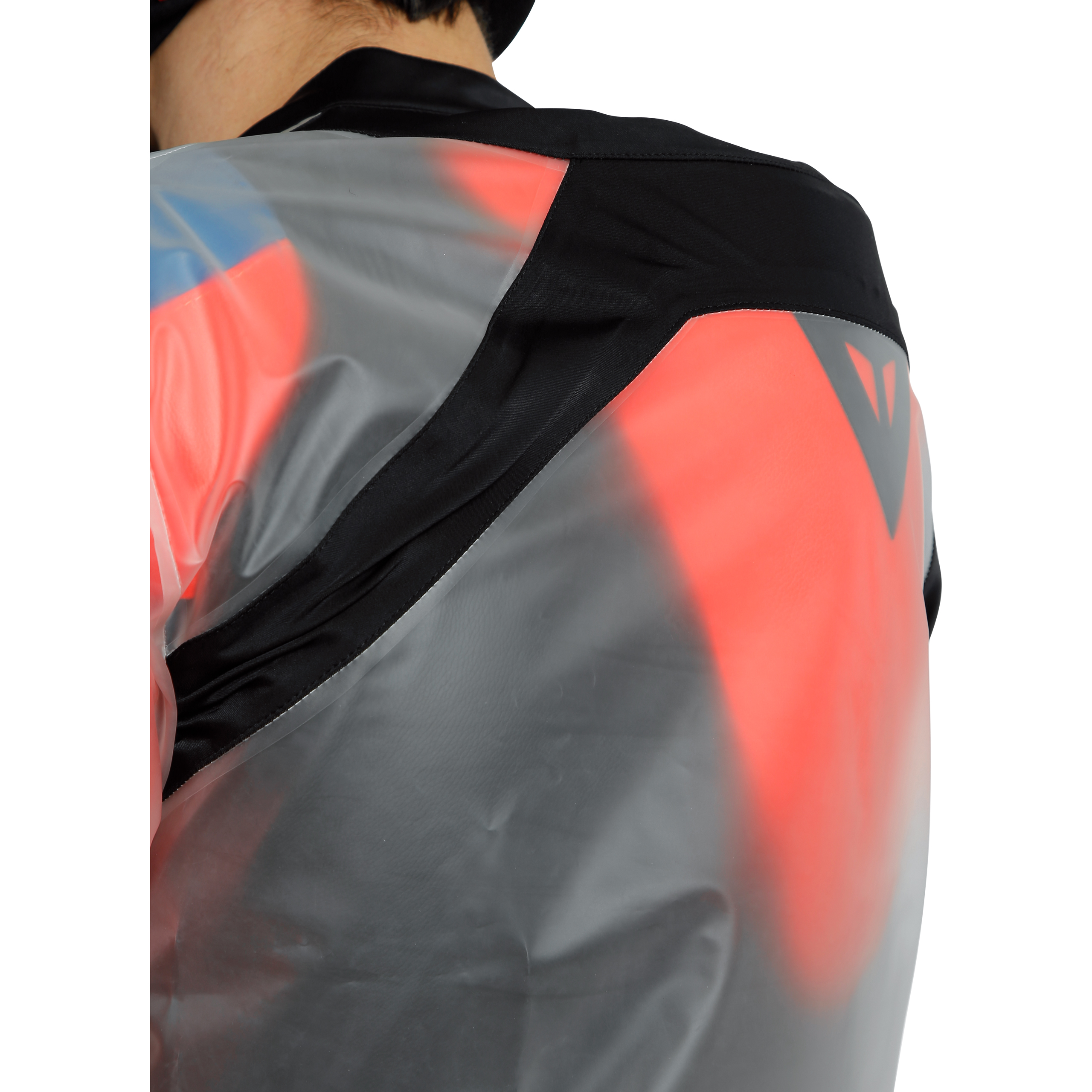 Dainese-Rain Body Racing 2 Regenjacke transparent schwarz S-2016181999001008