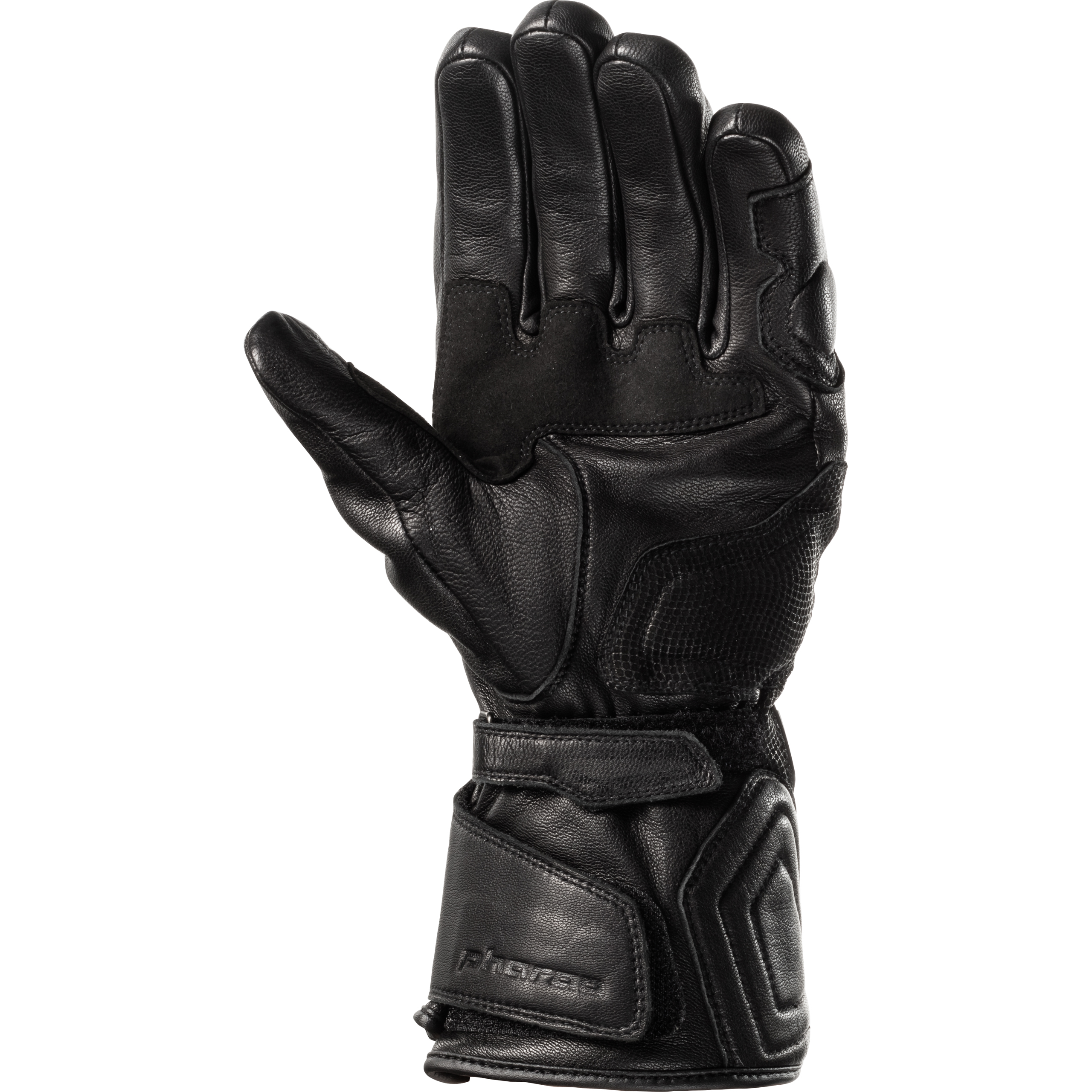 Pharao-Delta WP Lederhandschuh lang schwarz (lange Finger) 11-3114941006003940