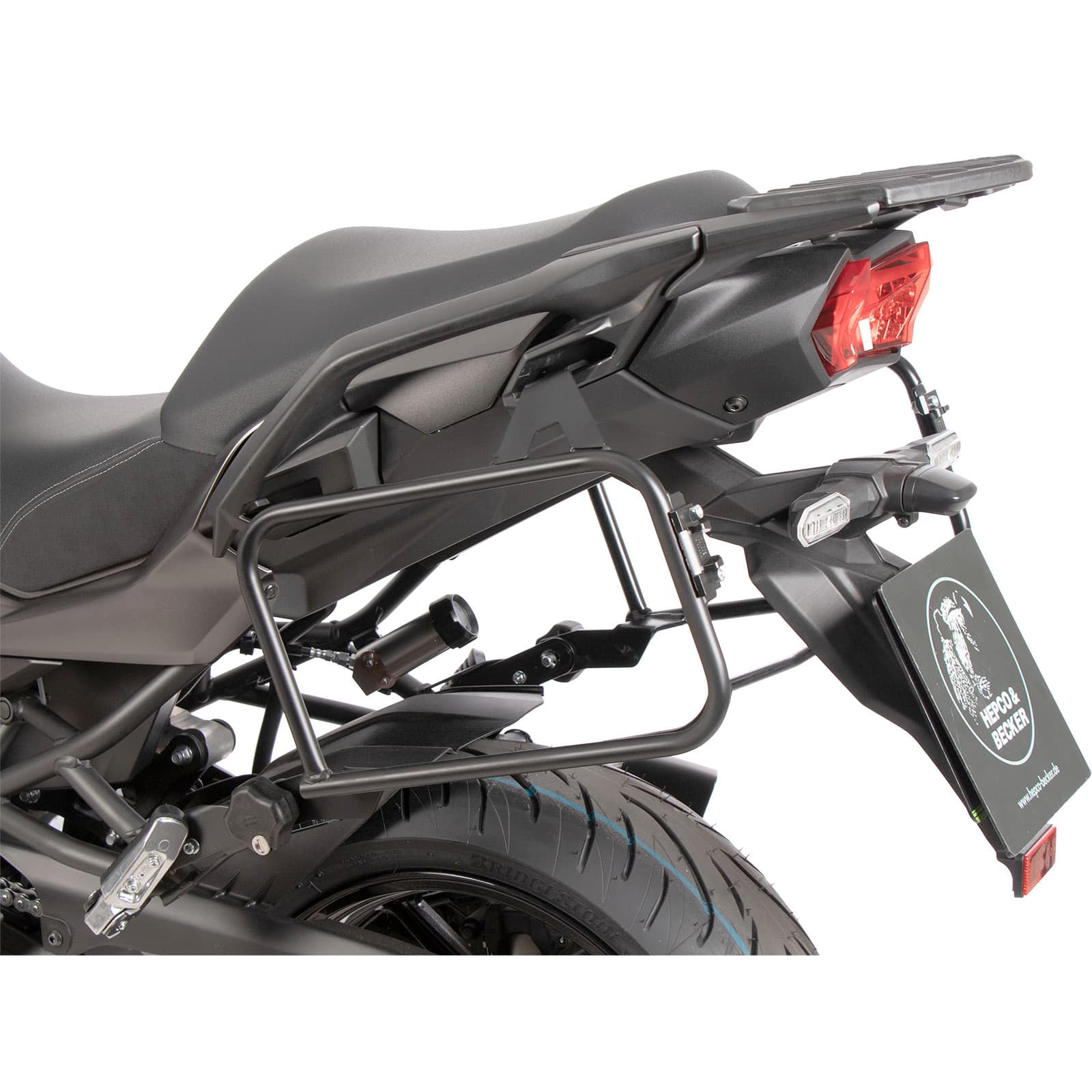 Hepco & Becker Seitenkofferträger Lock-it schwarz für Kawa Versys 1100 /SE - Motorradzubehör - Motorradgepäck