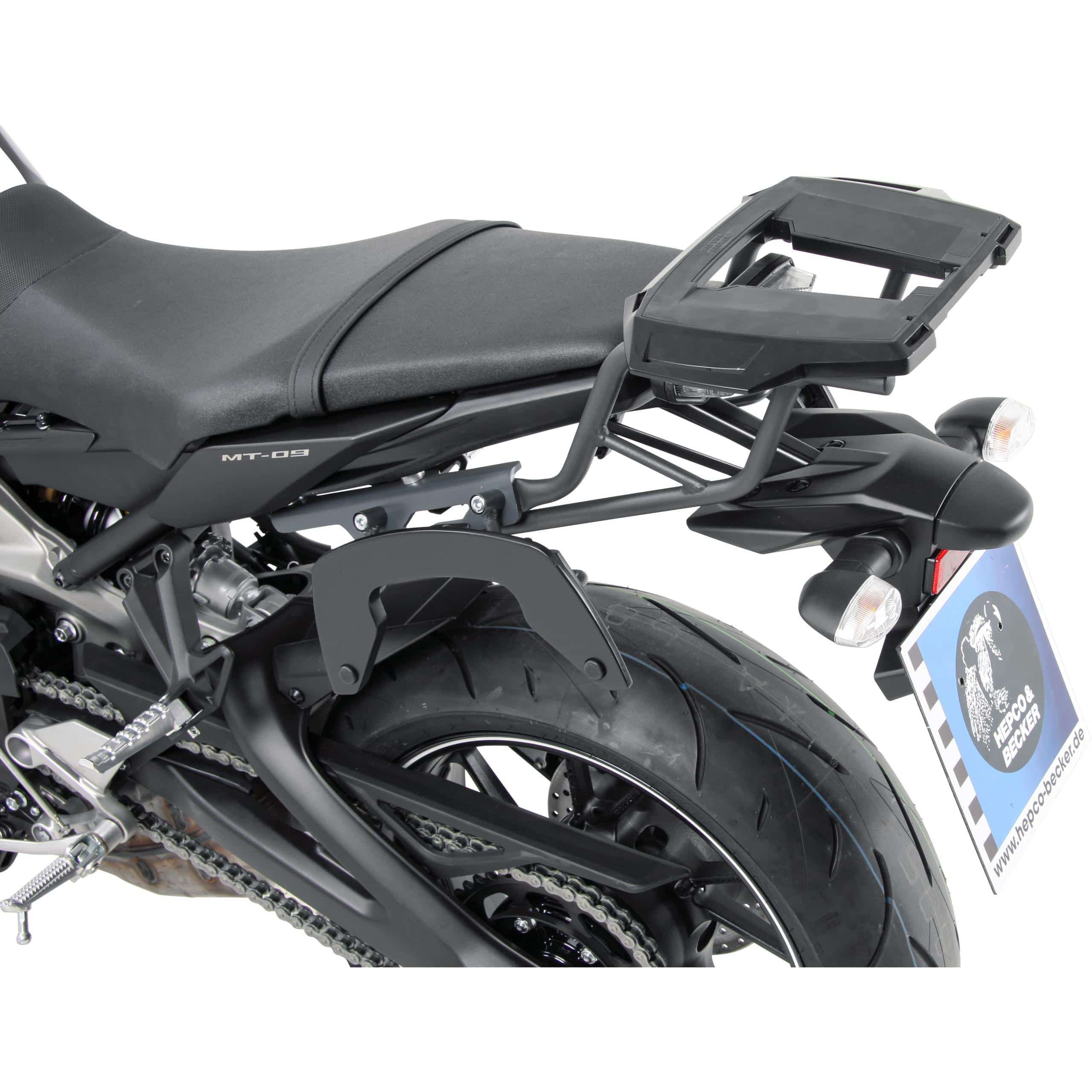 Hepco & Becker Alurack Gepäckbrücke anthrazit für Yamaha MT-09 2013-2016 - Motorradzubehör - Motorradgepäck