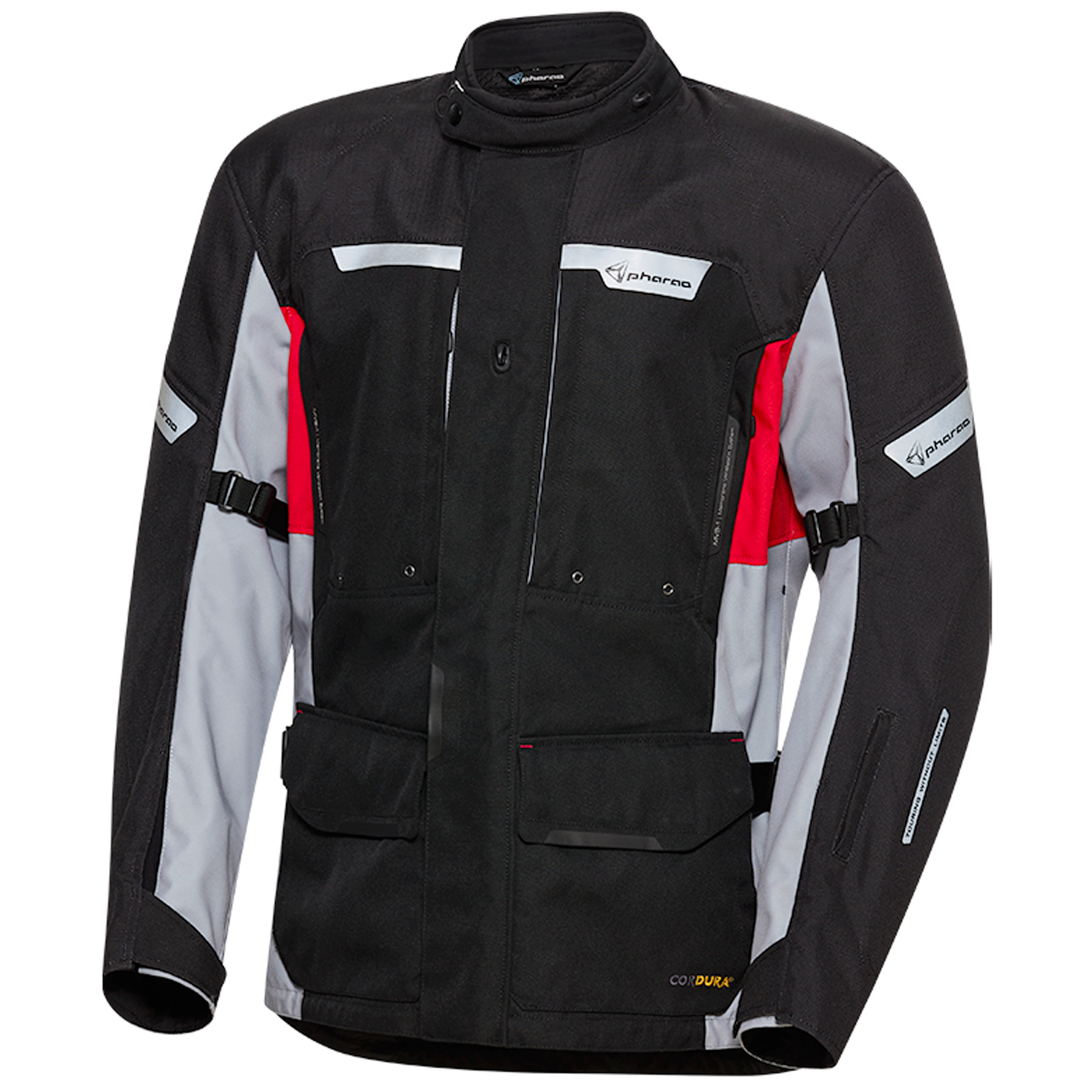 Black/Grey/Red