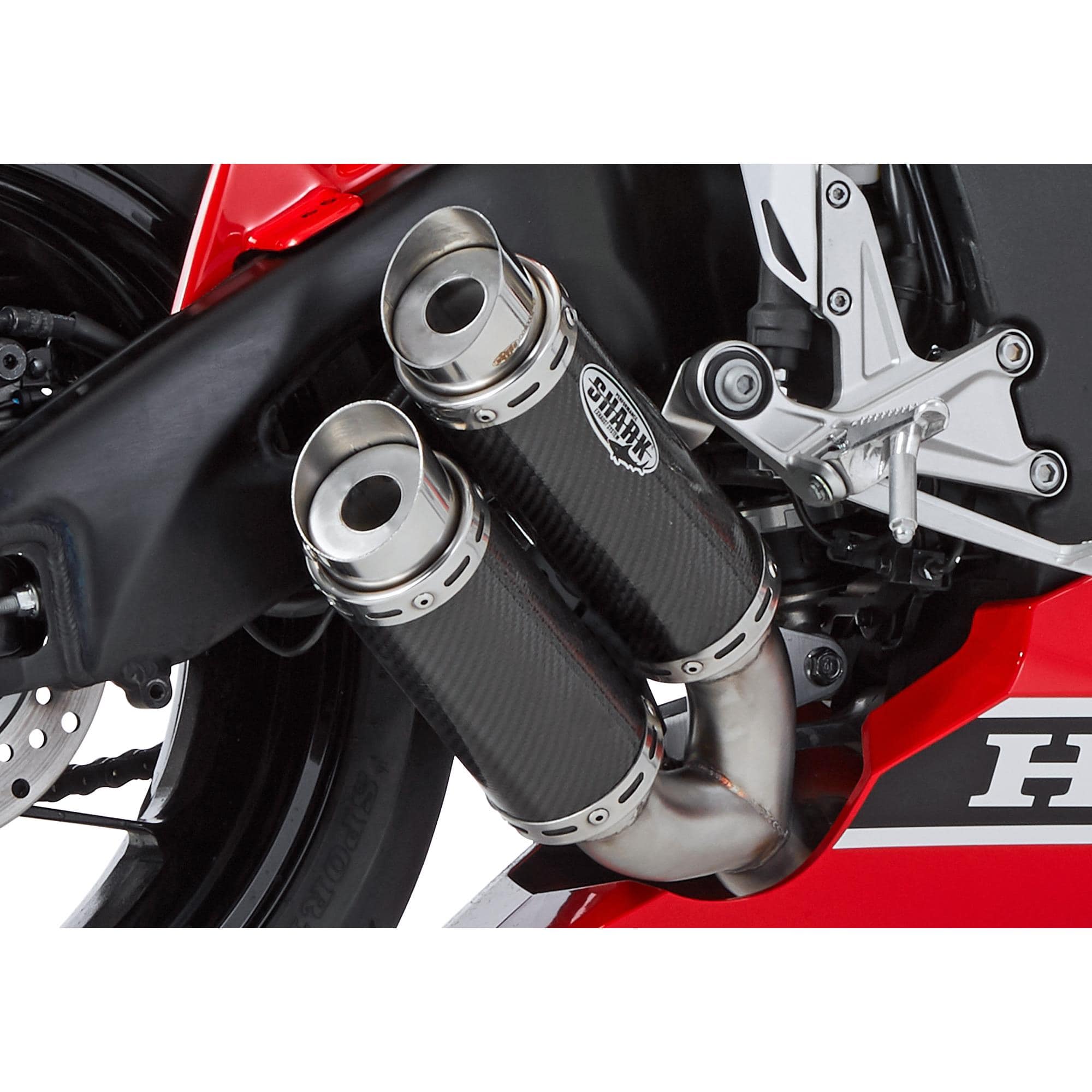 Shark exhaust-Auspuff Track 1000-5629881000030180