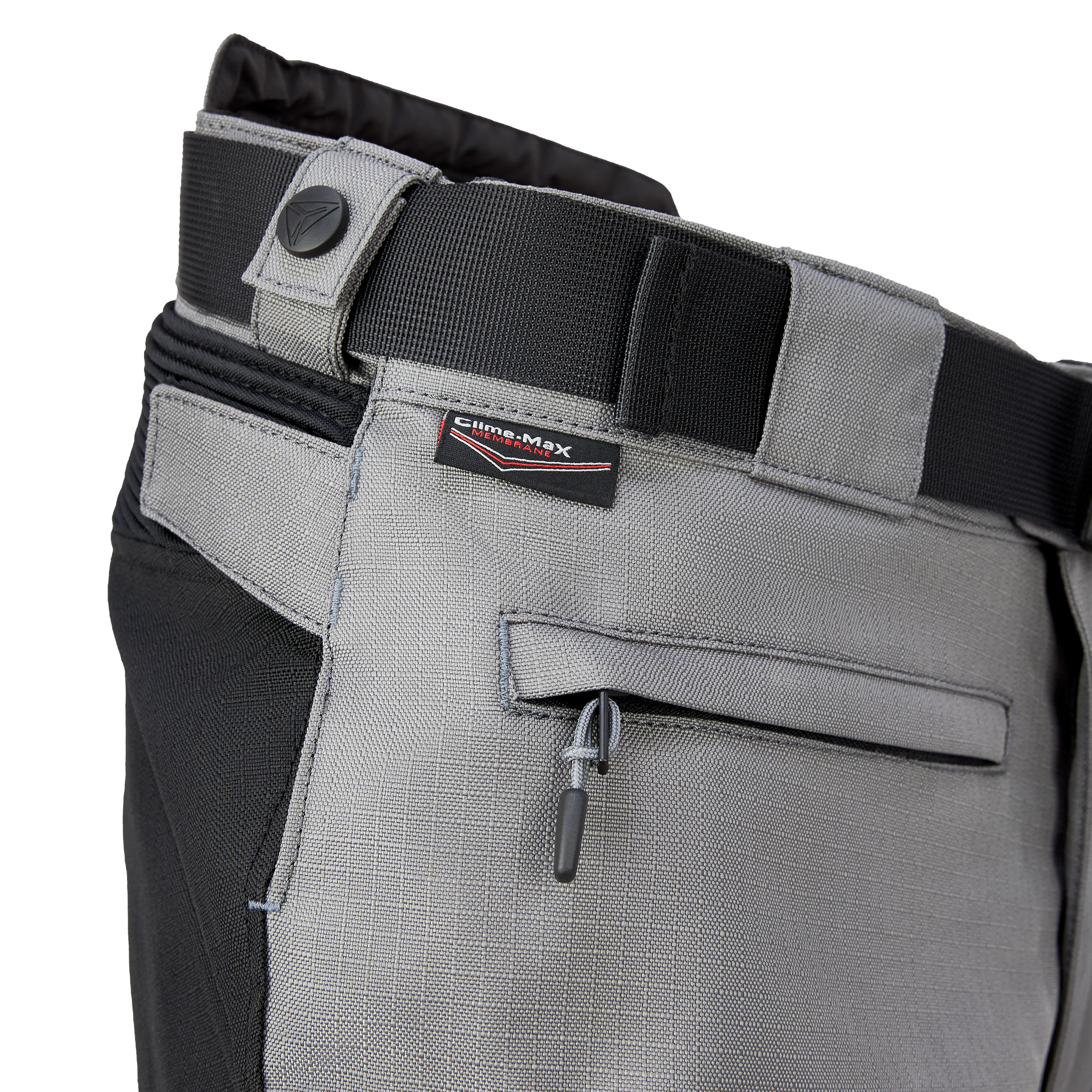 Pharao-Jucar WP Leder-/Textilhose schwarz/grau-0000852003048