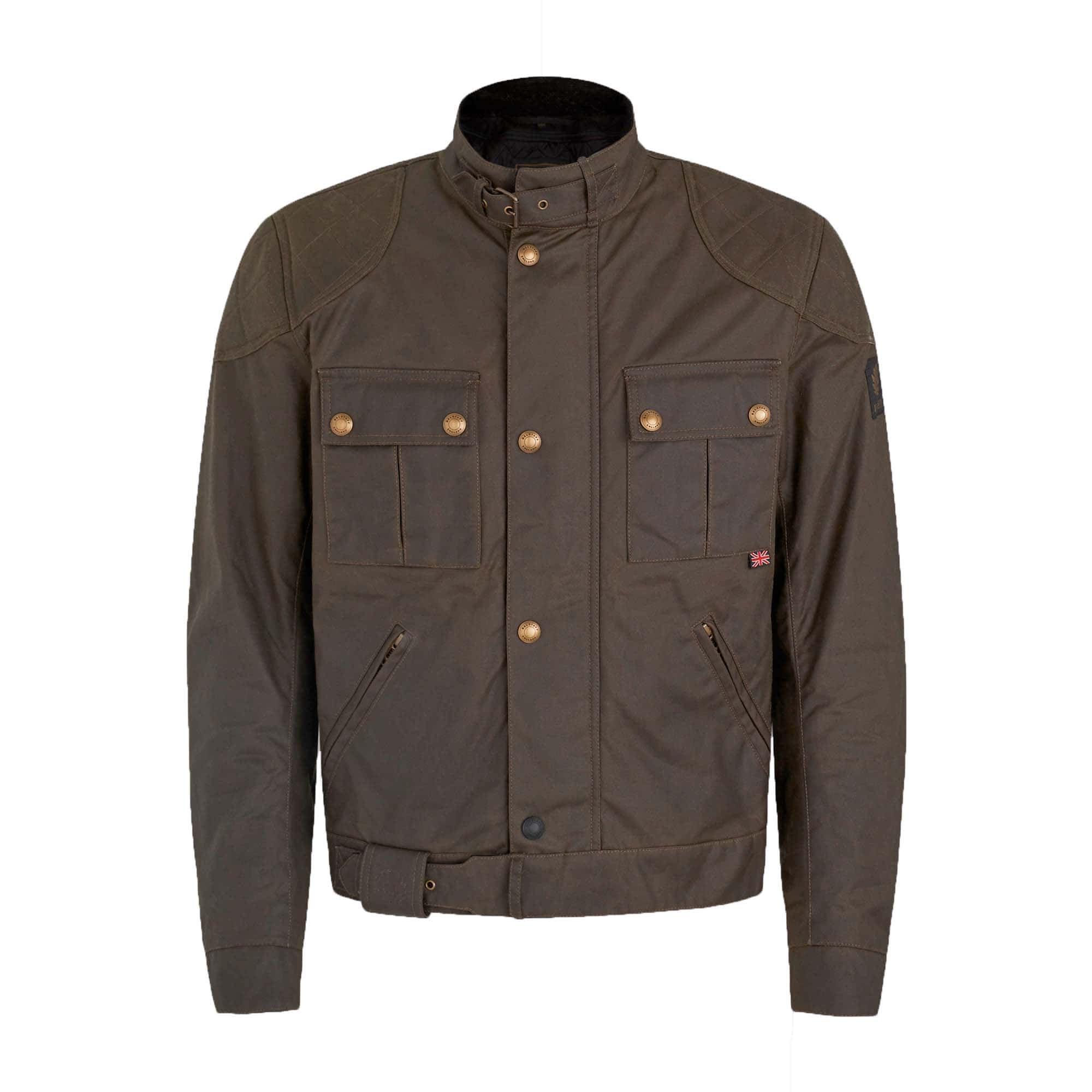 Belstaff-Brooklands Motorradjacke mahagoni-0000568003070