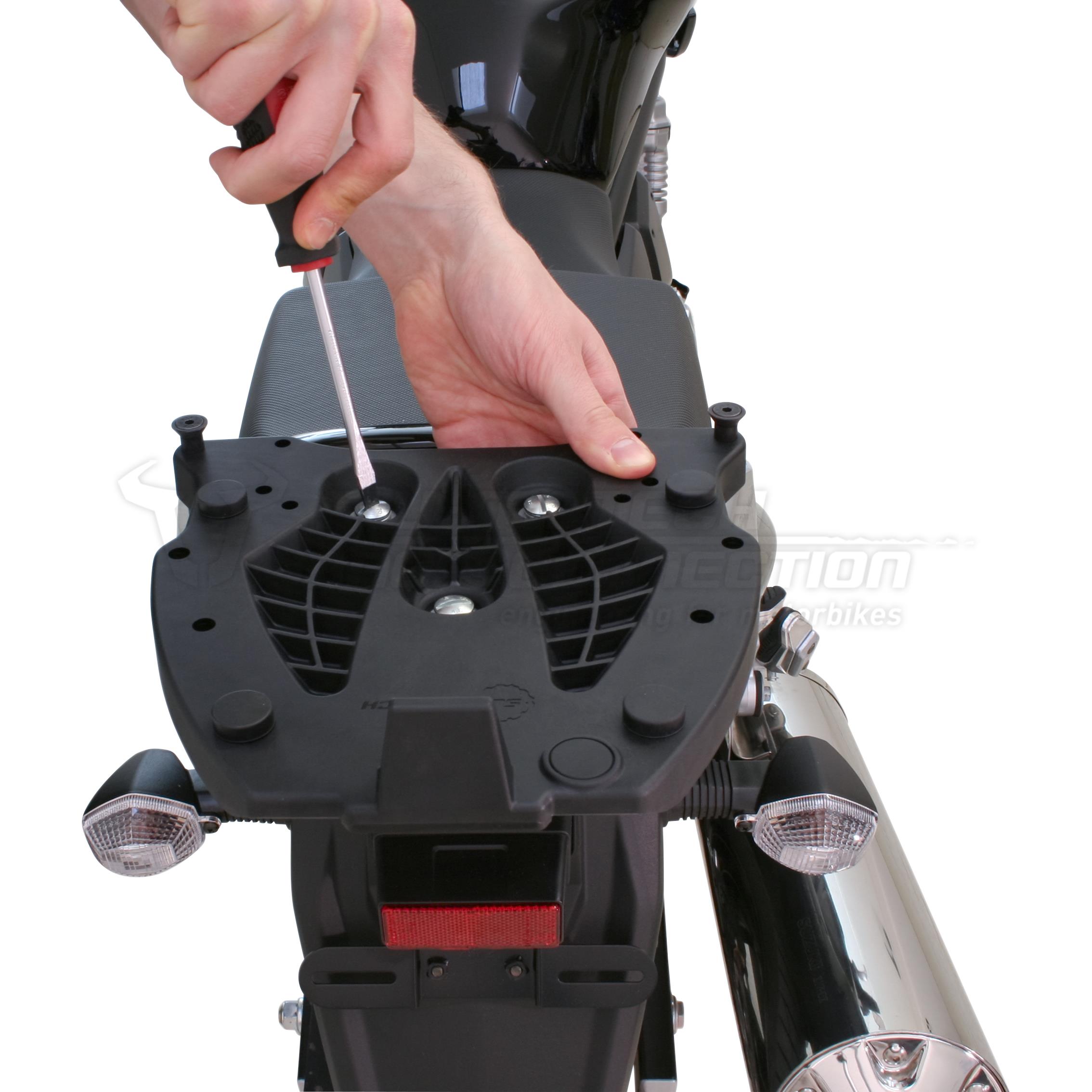 SW-MOTECH-3-Punkt Adapter für QUICK-LOCK Alu-Rack-5571051068011010