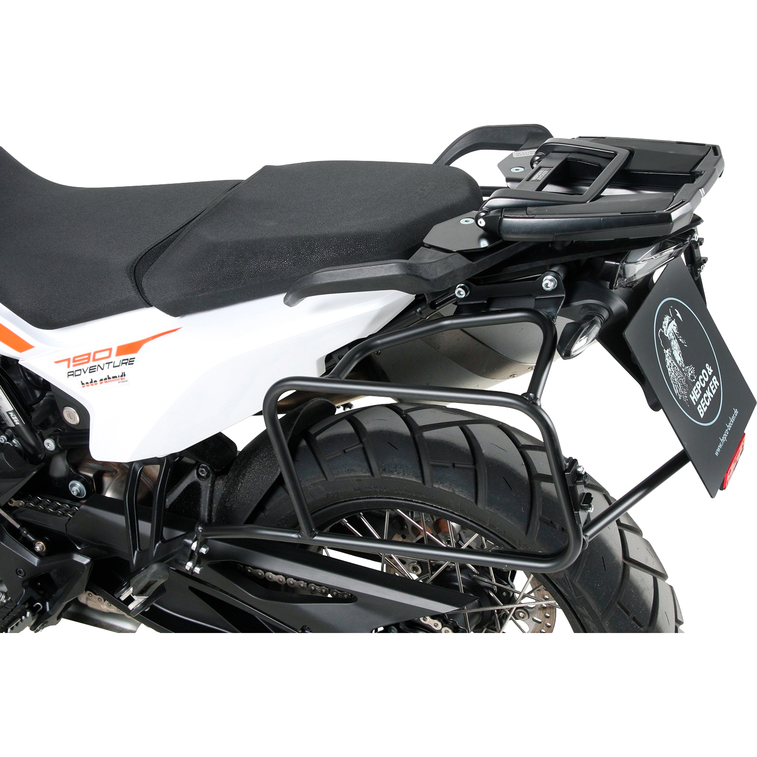 Hepco & Becker Seitenkofferträger schwarz für KTM 790 Adventure /R - Motorradzubehör - Motorradgepäck
