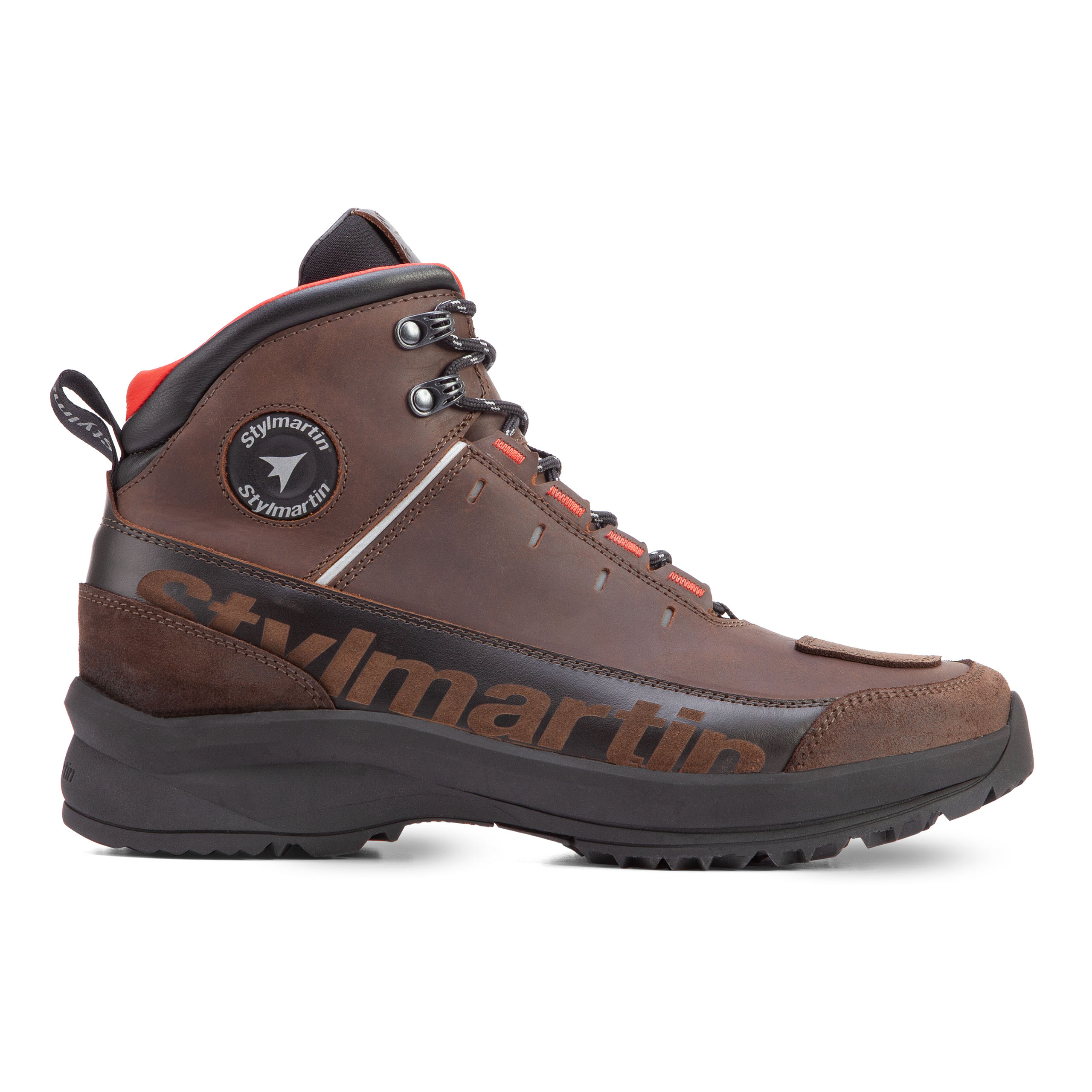 Stylmartin Vertigo WP motorcycle lace-up shoe brown