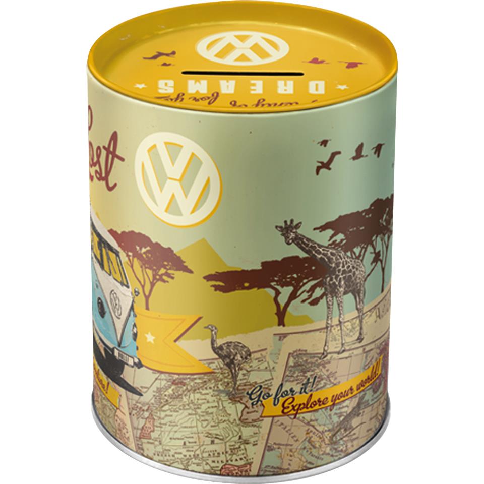 Nostalgic-Art-Spardose "VW Bulli - Let's Get Lost"-5696841222010010
