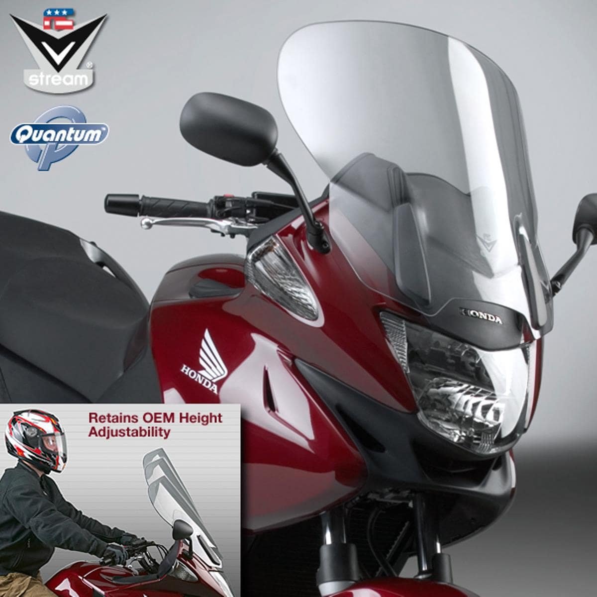 National Cycle VStream clear screen for Honda NT 700 V Deauville
