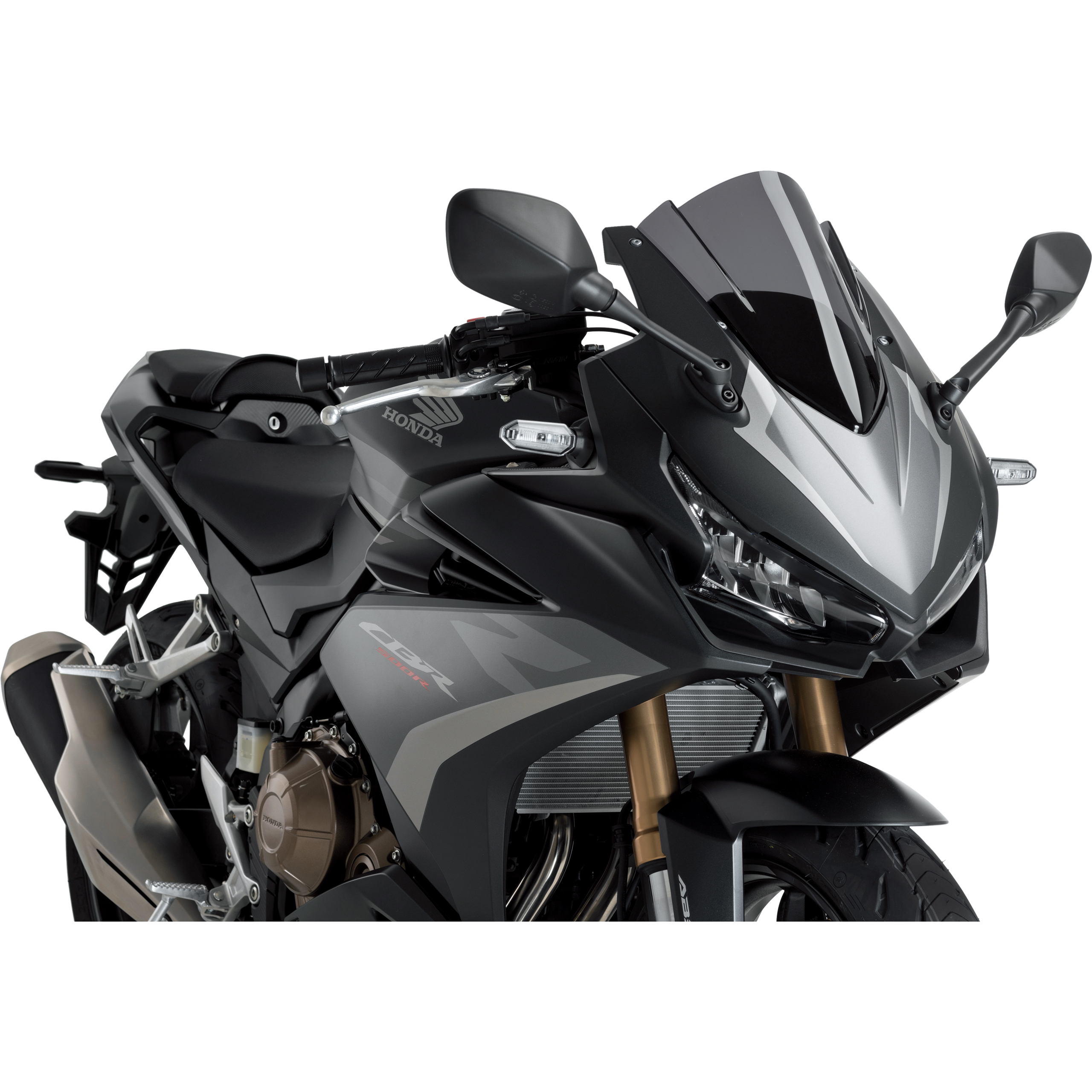 Puig Z-Racer Scheibe stark getönt für Honda CBR 500 R 2019-2021 - Motorradteile & Ersatzteile - Verkleidungen & Abdeckungen