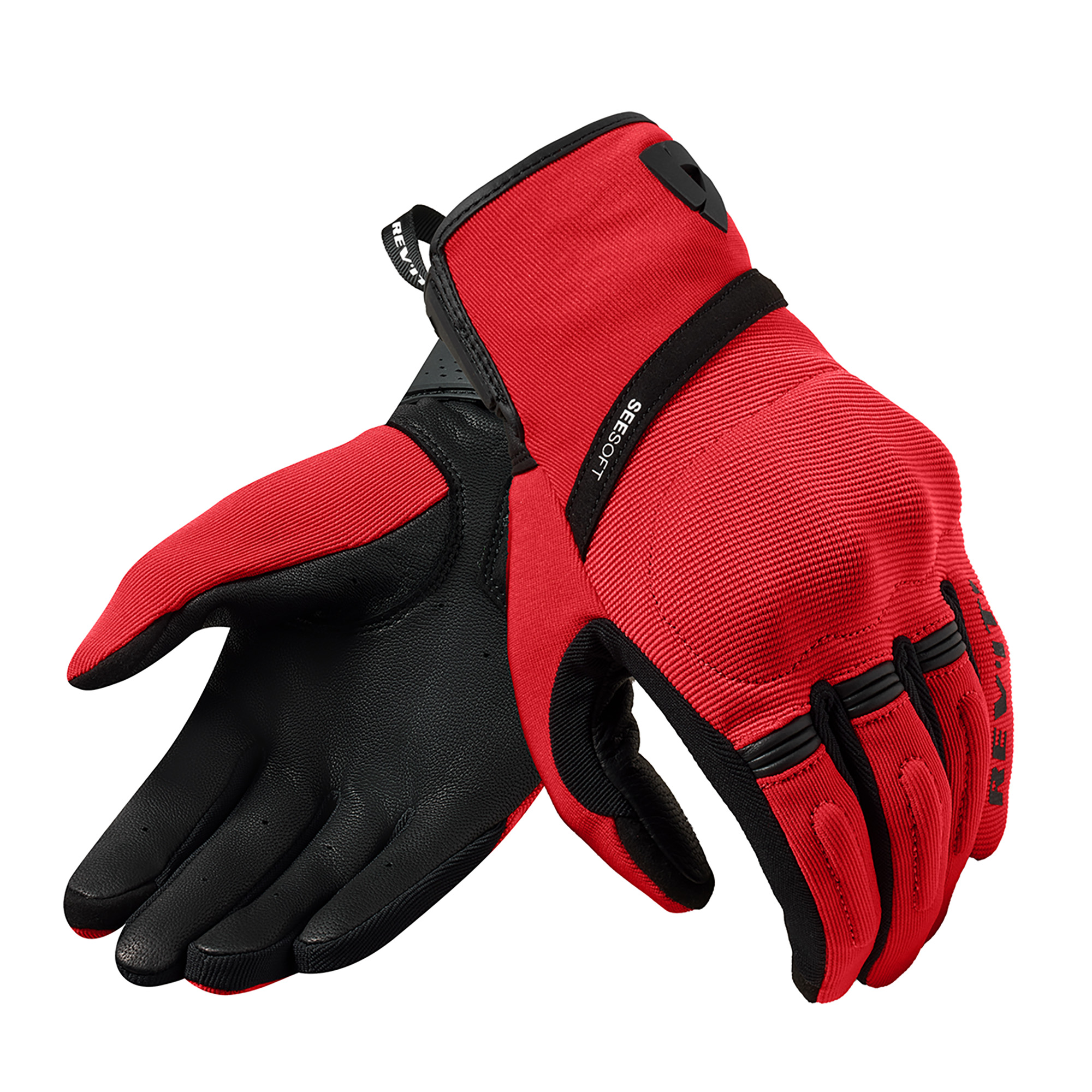 REV'IT! Mosca 2 Handschuh rot/schwarz S - Motorradbekleidung - Motorradhandschuhe