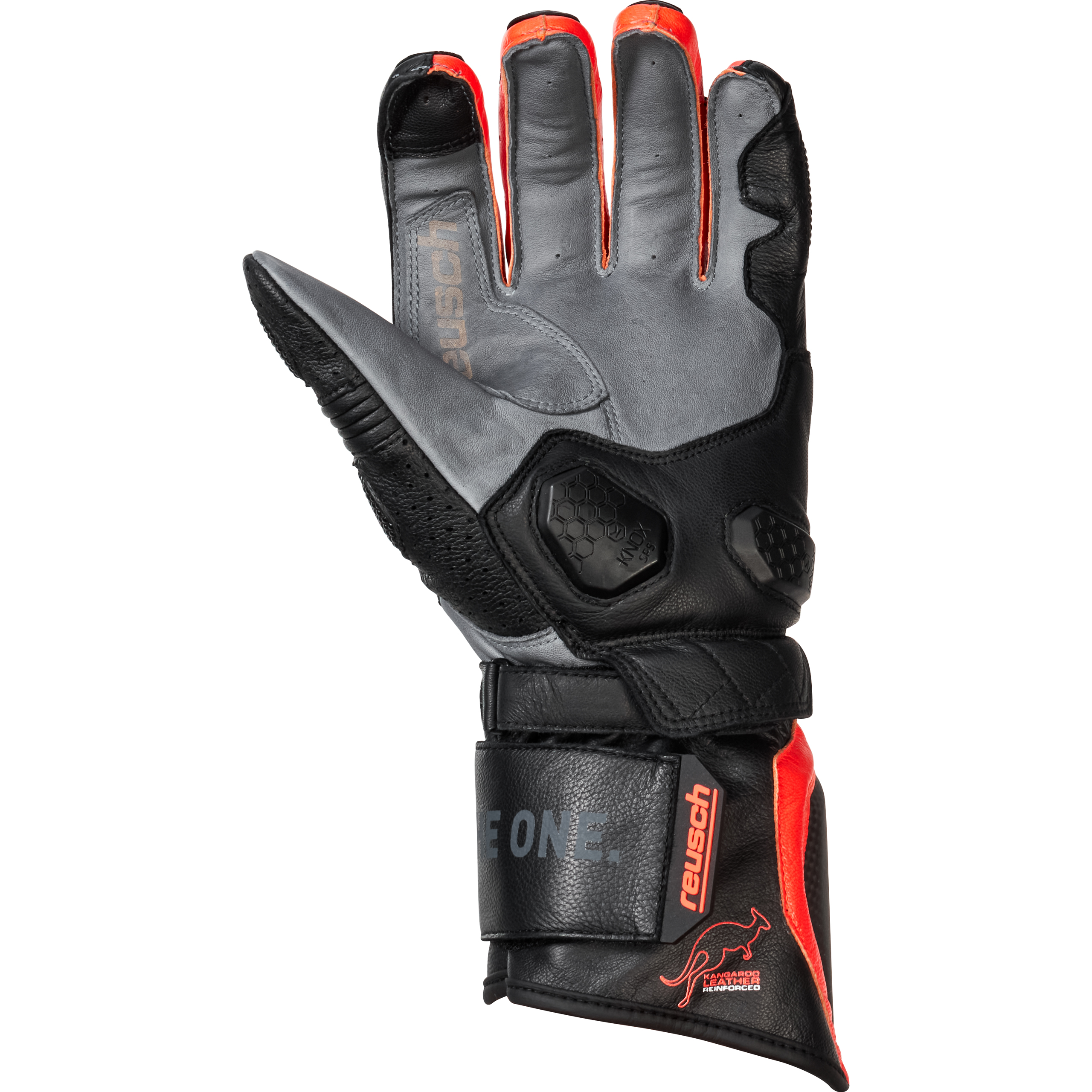 Reusch-Michelangelo Comp Lederhandschuh lang schwarz 10-3117651006001938