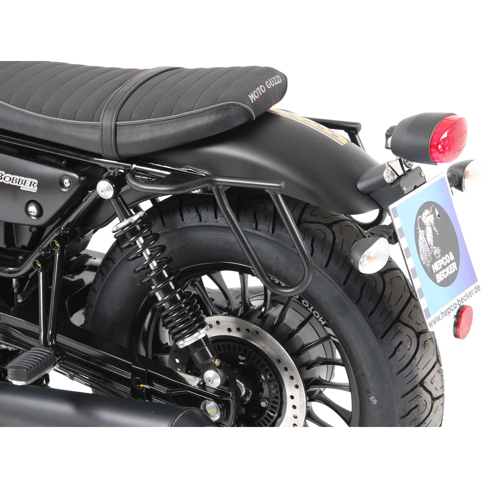 Hepco & Becker Packtaschenhalter Cutout für Moto Guzzi V9 Bobber 2021- - Motorradzubehör - Motorradgepäck