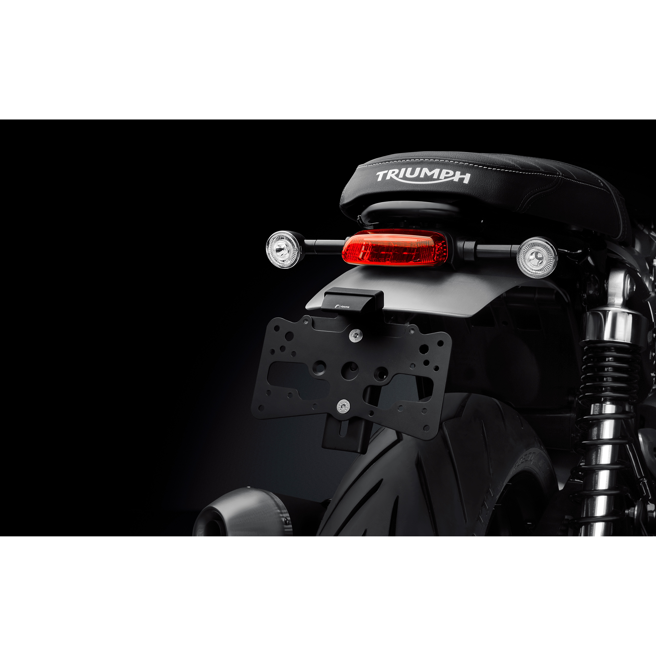Rizoma-LED Blinker Iride Alu M8 Ø37mm FR160B schwarz-5723401020000110