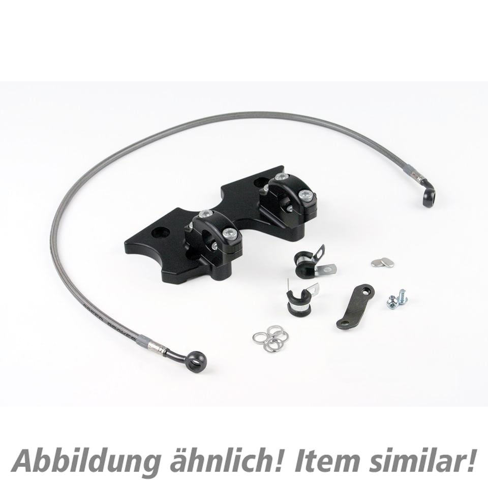 LSL Lenkerumbau Superbike-Kit 22mm für Kawasaki ZX-6 R 1998-1999 - Motorradteile & Ersatzteile - Lenker, Griffe & Hebel