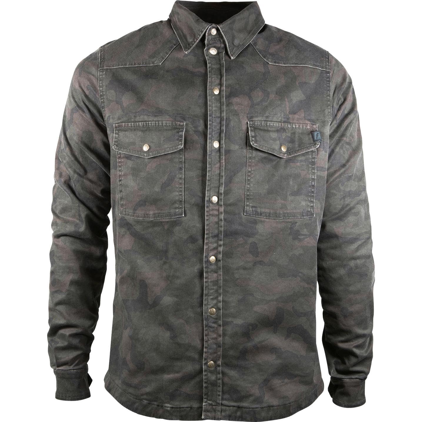 John Doe-Motoshirt Hemd camouflage L-2013811999005010