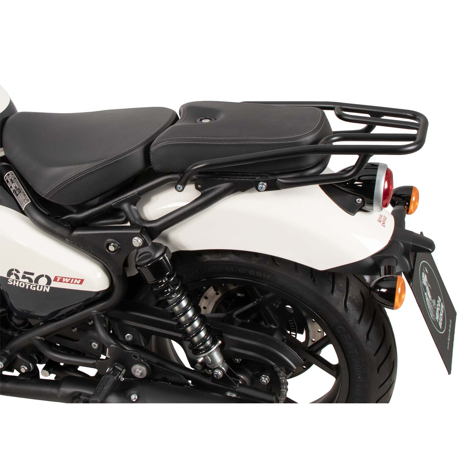 Hepco & Becker Rohrgepäckbrücke schwarz für Royal Enfield Shotgun 650 - Motorradzubehör - Motorradgepäck