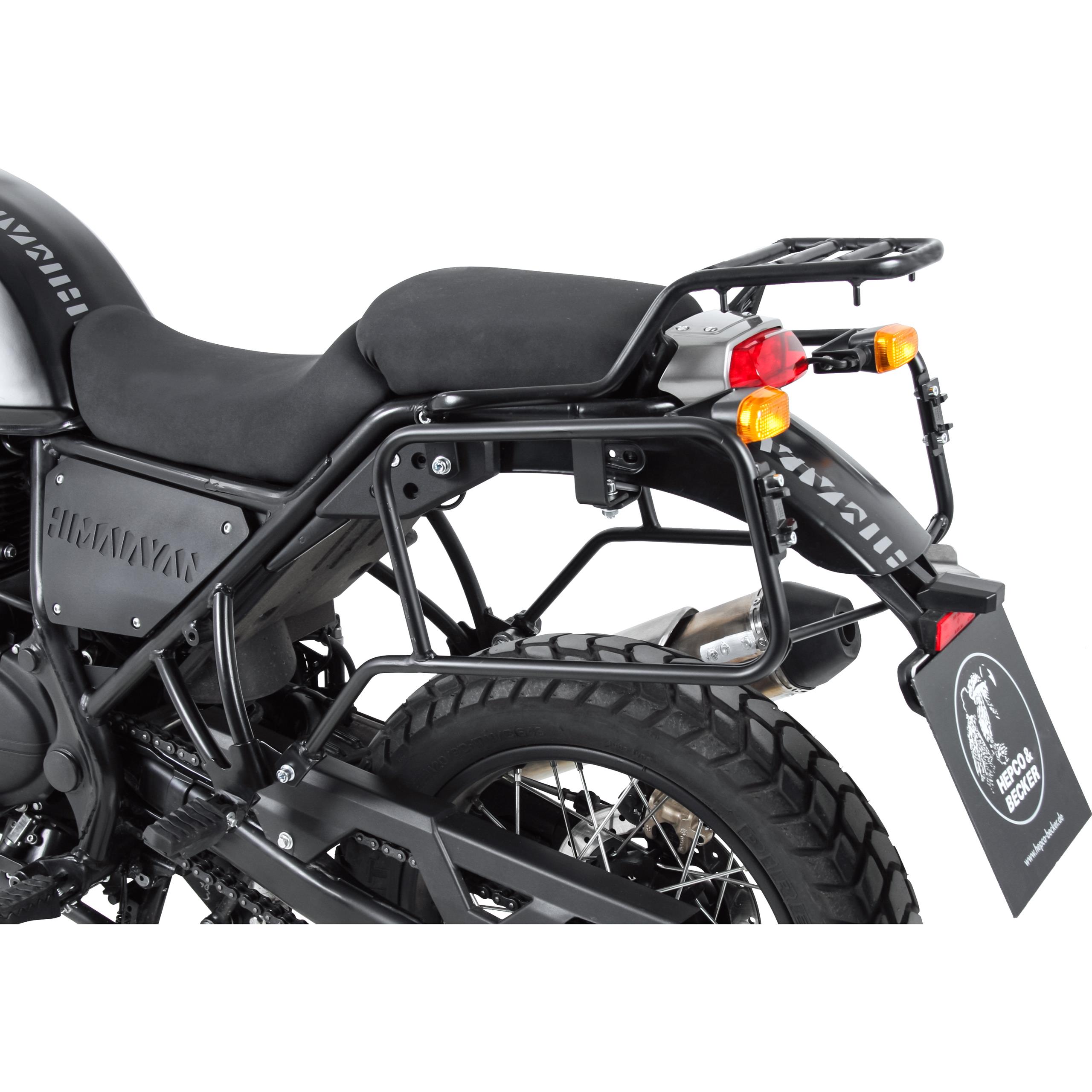 Hepco & Becker Seitenkofferträger schwarz für Royal Enfield Himalayan 410 - Motorradzubehör - Motorradgepäck