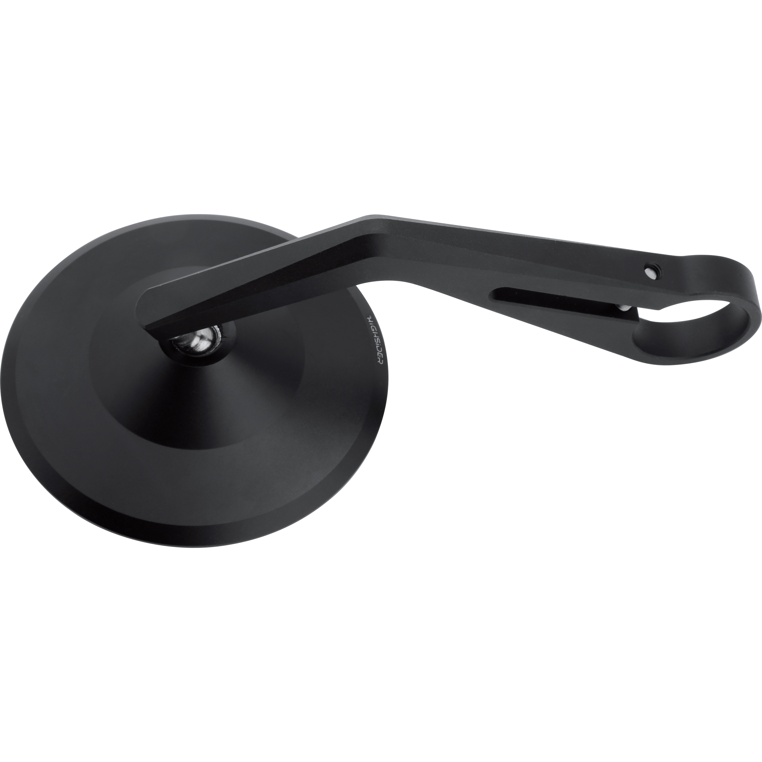 Highsider-Lenkerendenspiegel für 22/25,4mm Montana Alu Ø102mm matt sch-5705821112004542