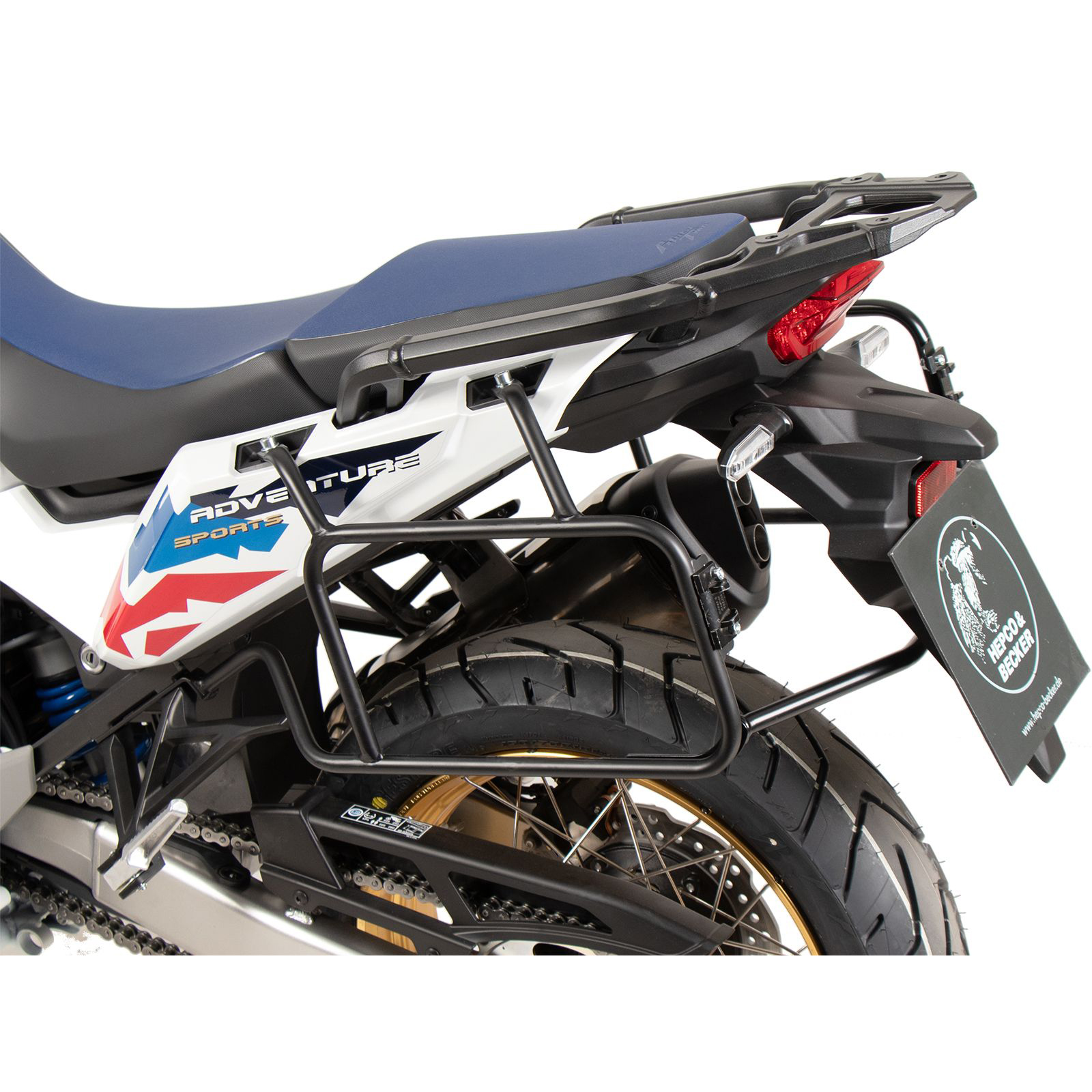 Hepco & Becker Seitenkofferträger schwarz für Honda CRF 1100 AT AS 2024- - Motorradzubehör - Motorradgepäck