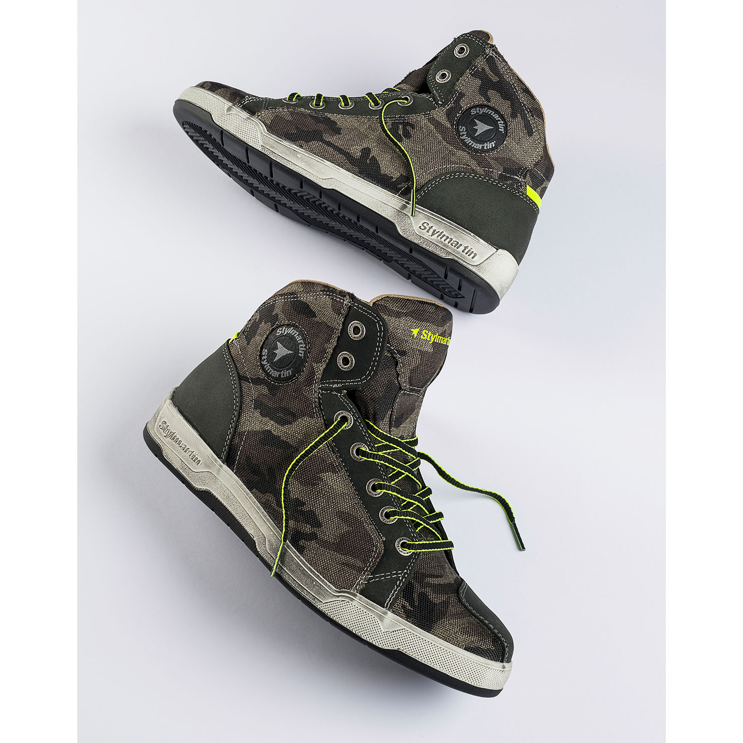 Stylmartin-Raptor Evo WP Motorradsneaker camouflage 44-0001852999054744