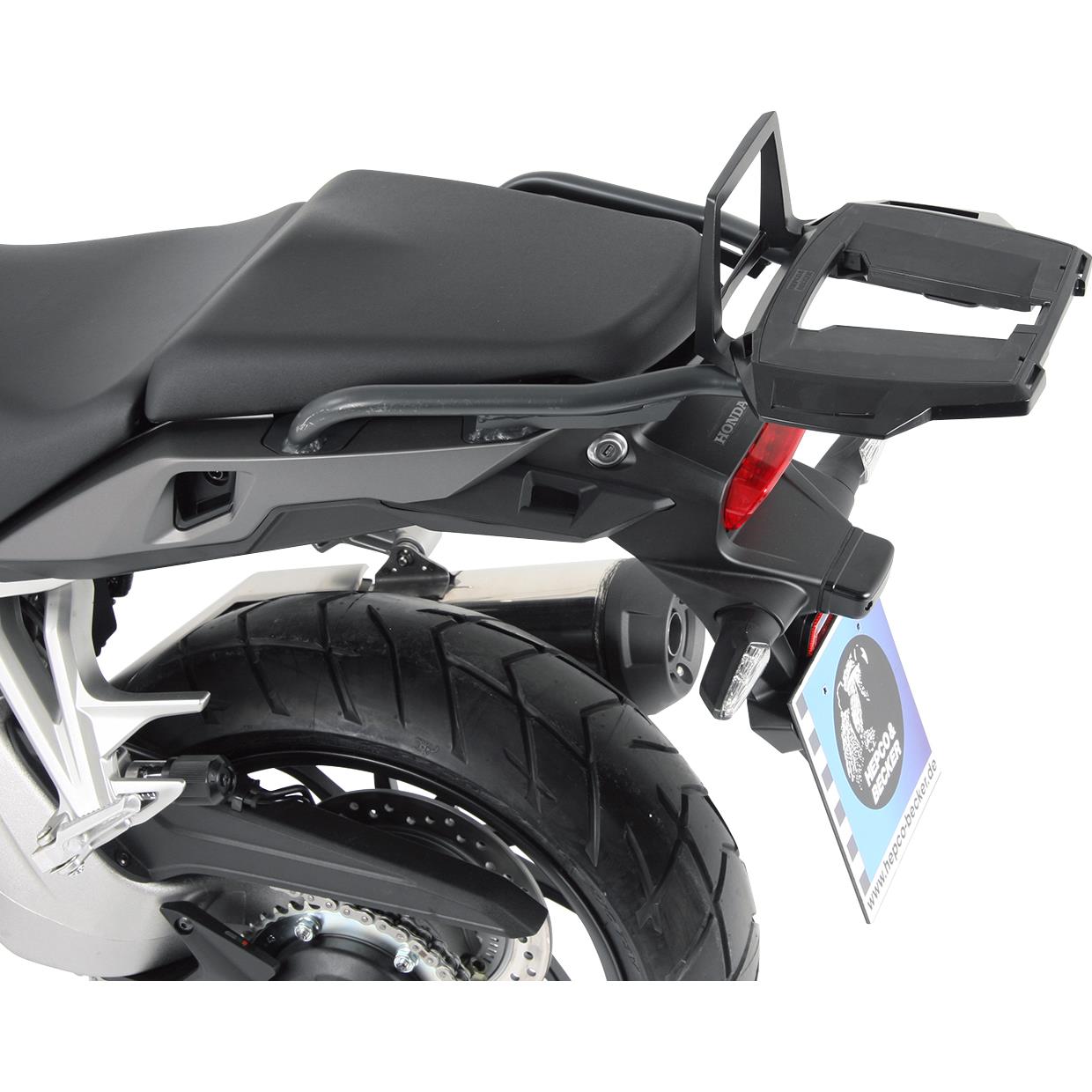 Hepco & Becker Alurack Gepäckbrücke anthrazit für VFR 800 X Cros. 2015-2020 - Motorradzubehör - Motorradgepäck