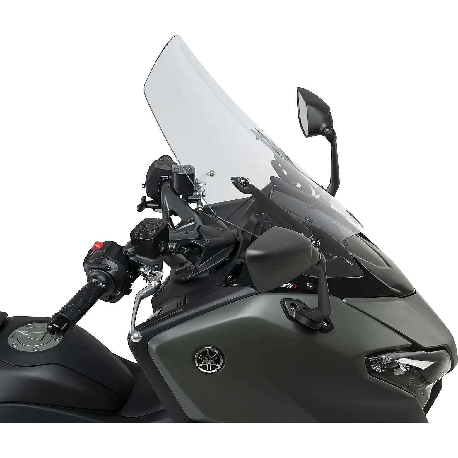 Puig-Frontabdeckung 22800N schwarz für Yamaha T-max 560 2025--0003327134000002