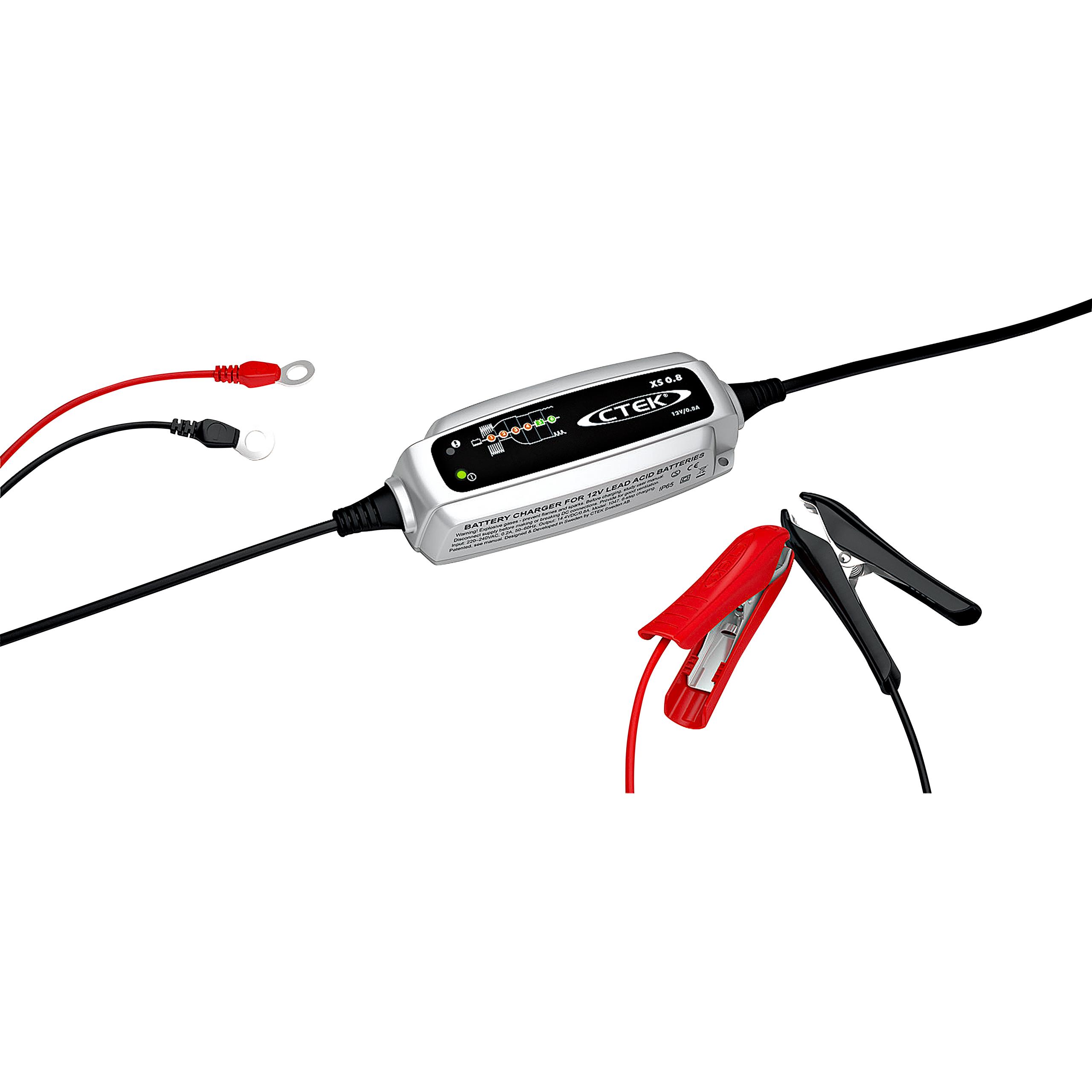 CTEK Batterieladegerät XS 0.8 EU, 12V 800mA, für Blei-Säure - Motorradteile & Ersatzteile - Batterien