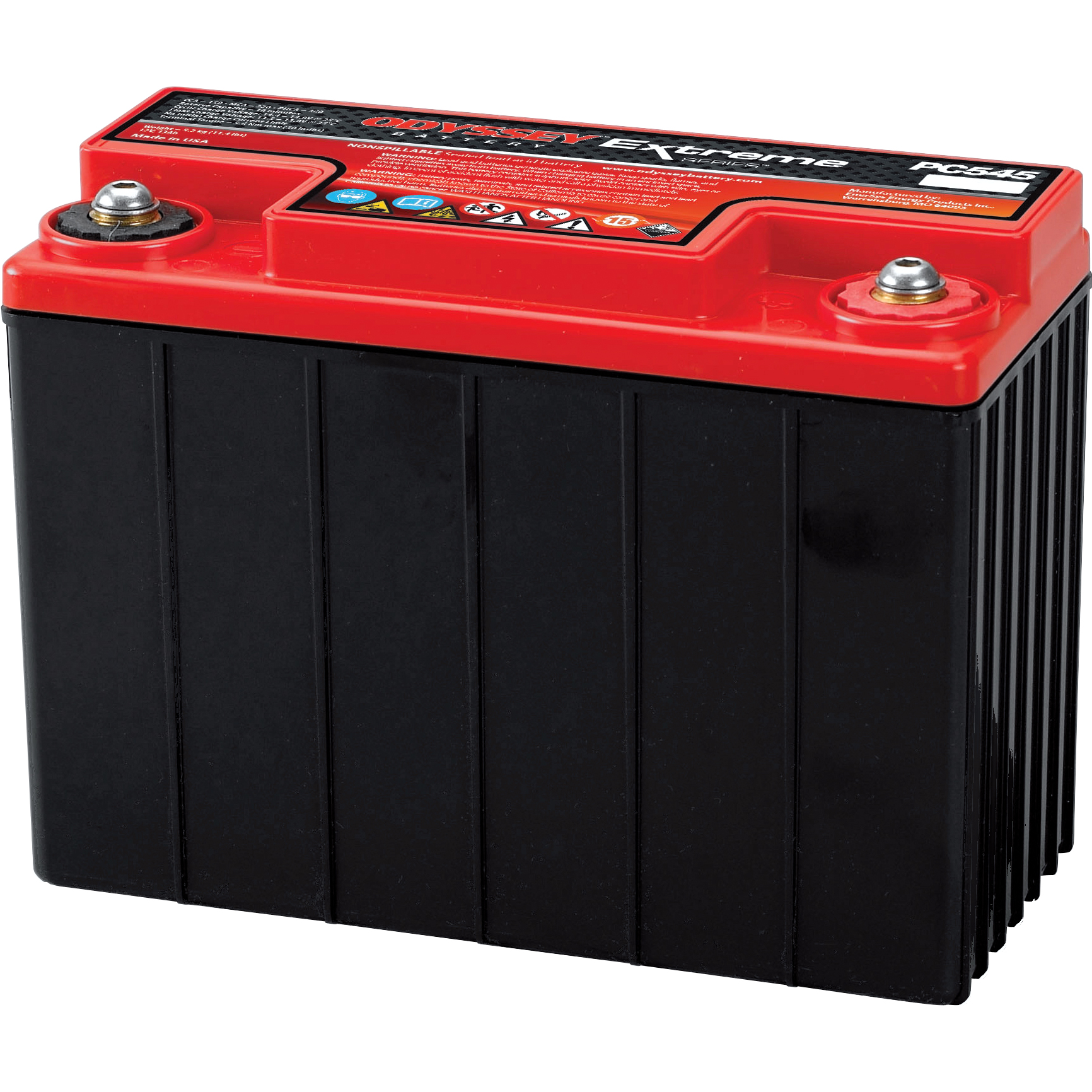 Odyssey Batterie Exreme Reinblei ODS-AGM15L/PC545 12V, 13Ah (YTX20L- - Motorradteile & Ersatzteile - Batterien