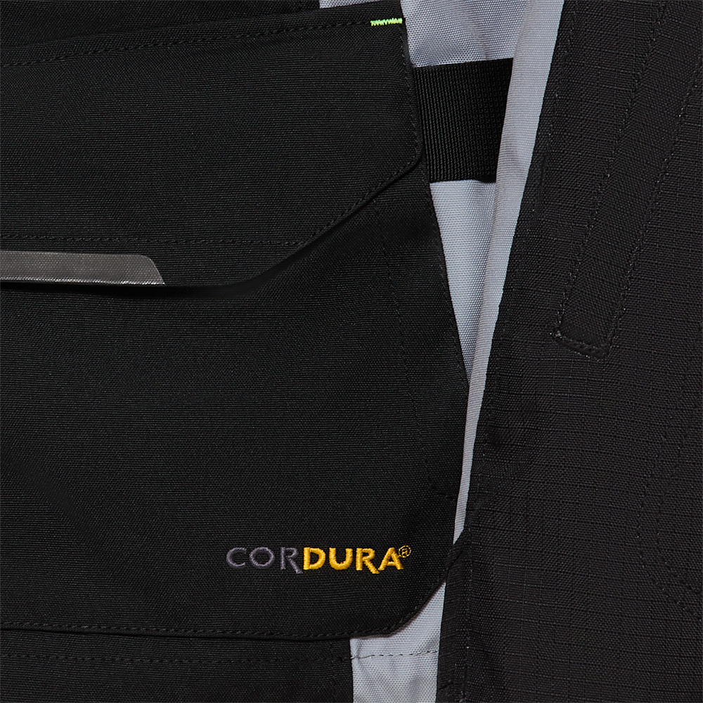 Pharao-Korab WP Textiljacke schwarz/grau/neongelb-0000855003096