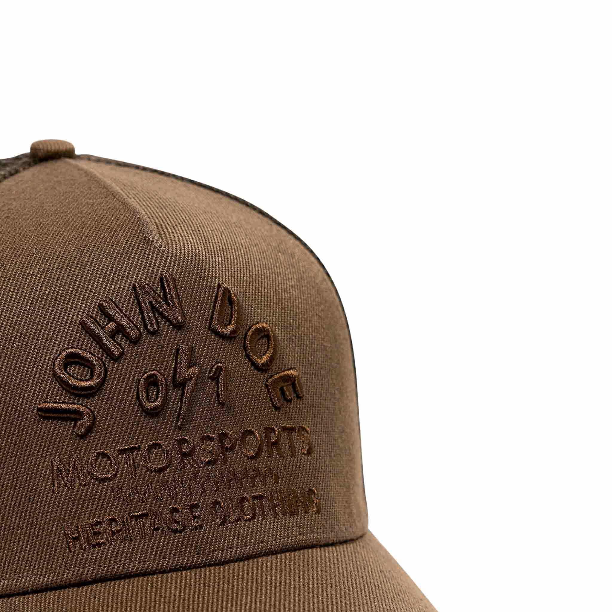 John Doe-Trucker Hat Heritage braun-0000484999006
