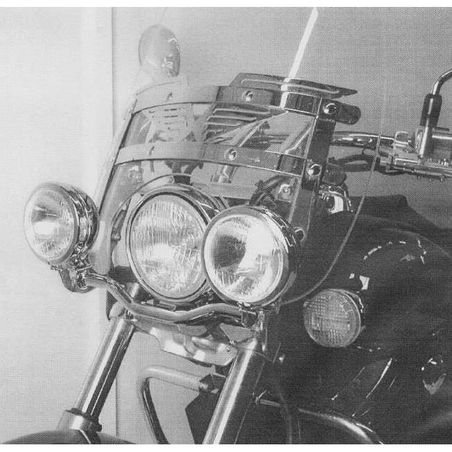Hepco & Becker Twinlight-Set für Honda VT 750 DC Black Widow mit Scheibe - Motorradteile & Ersatzteile - Beleuchtung