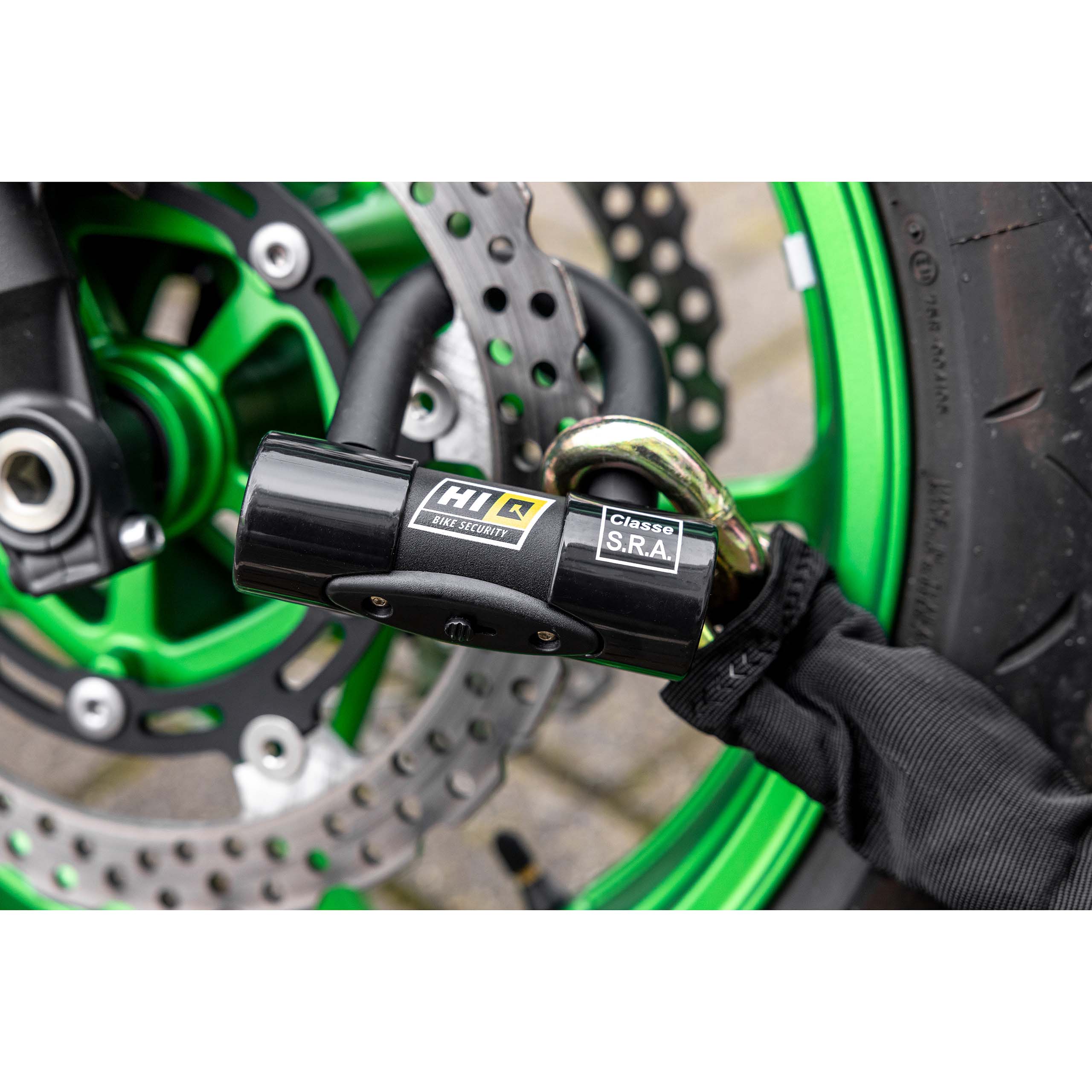 Hi-Q Bike Security-Bremsscheiben-/Kettenschloss SRA 120 cm-0000448018000000