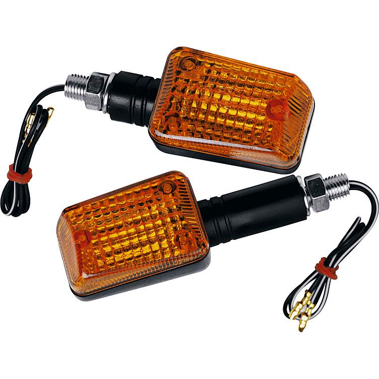 Hashiru-Blinker ST03 12V/H21 M10 kurz schwarz-5018341021002200
