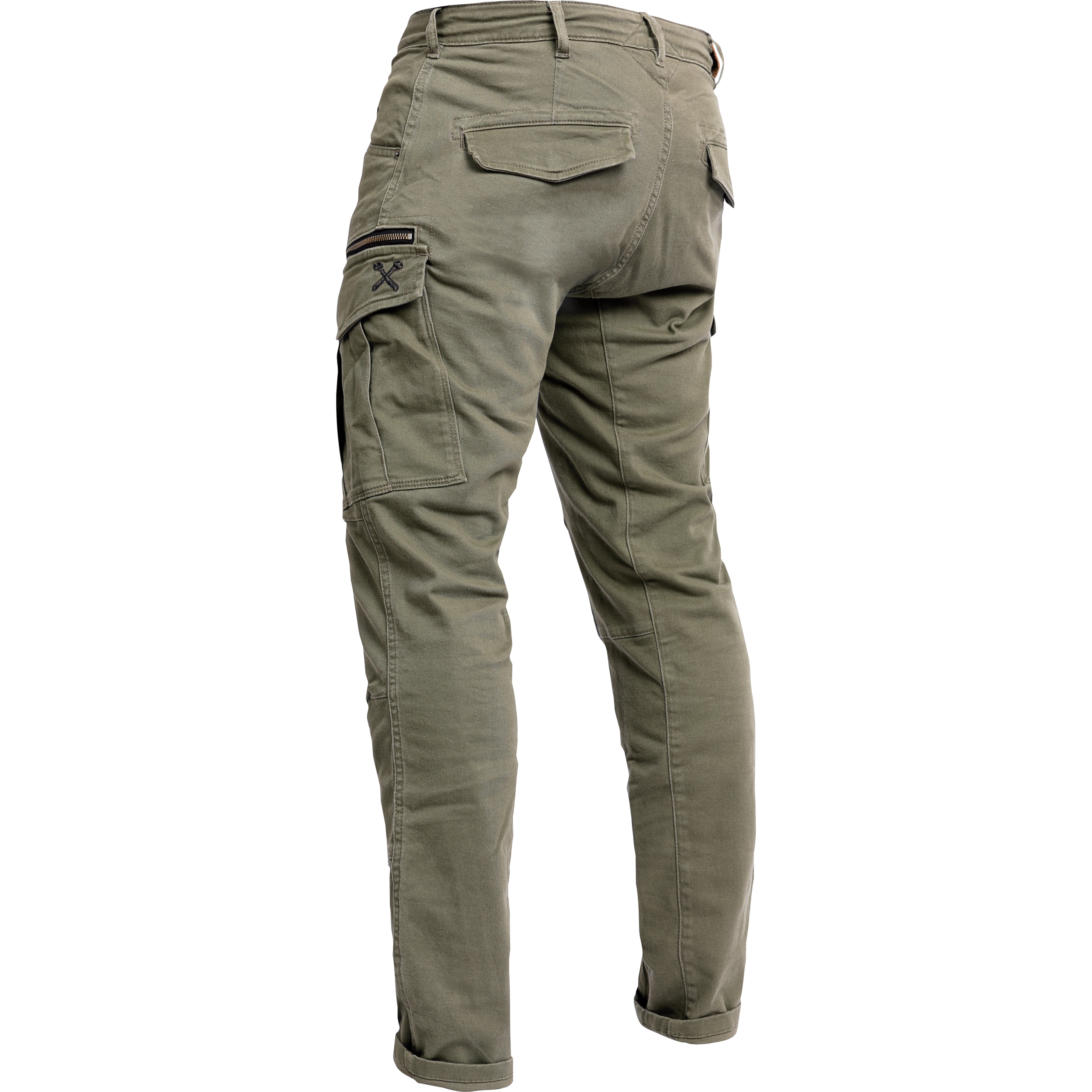 John Doe-XTM Stroker Cargo Motorradhose olive 27/32-2106211999026235