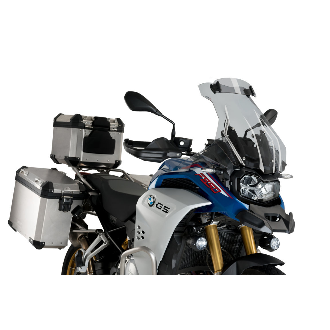 Puig Tourenscheibe Plus mit Aufsatzspoiler getönt für F 750/850 G - Motorradteile & Ersatzteile - Anbauteile