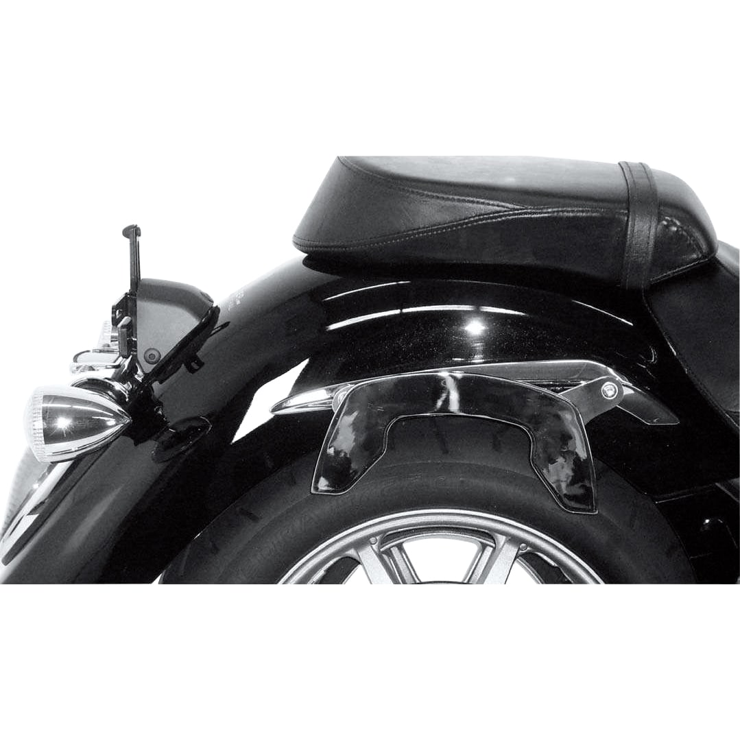 Hepco & Becker C-Bow Seitentaschenhalter chrom für XVS 1300 Midnight Star - Motorradzubehör - Motorradgepäck
