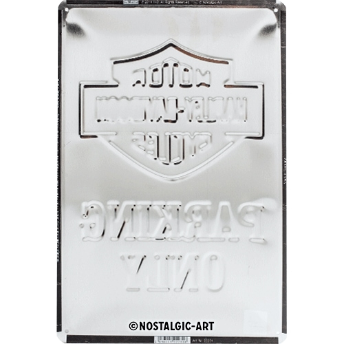 Nostalgic-Art-Blechschild 20 x 30 cm Harley-Davidson Parking Only-5743001207000180