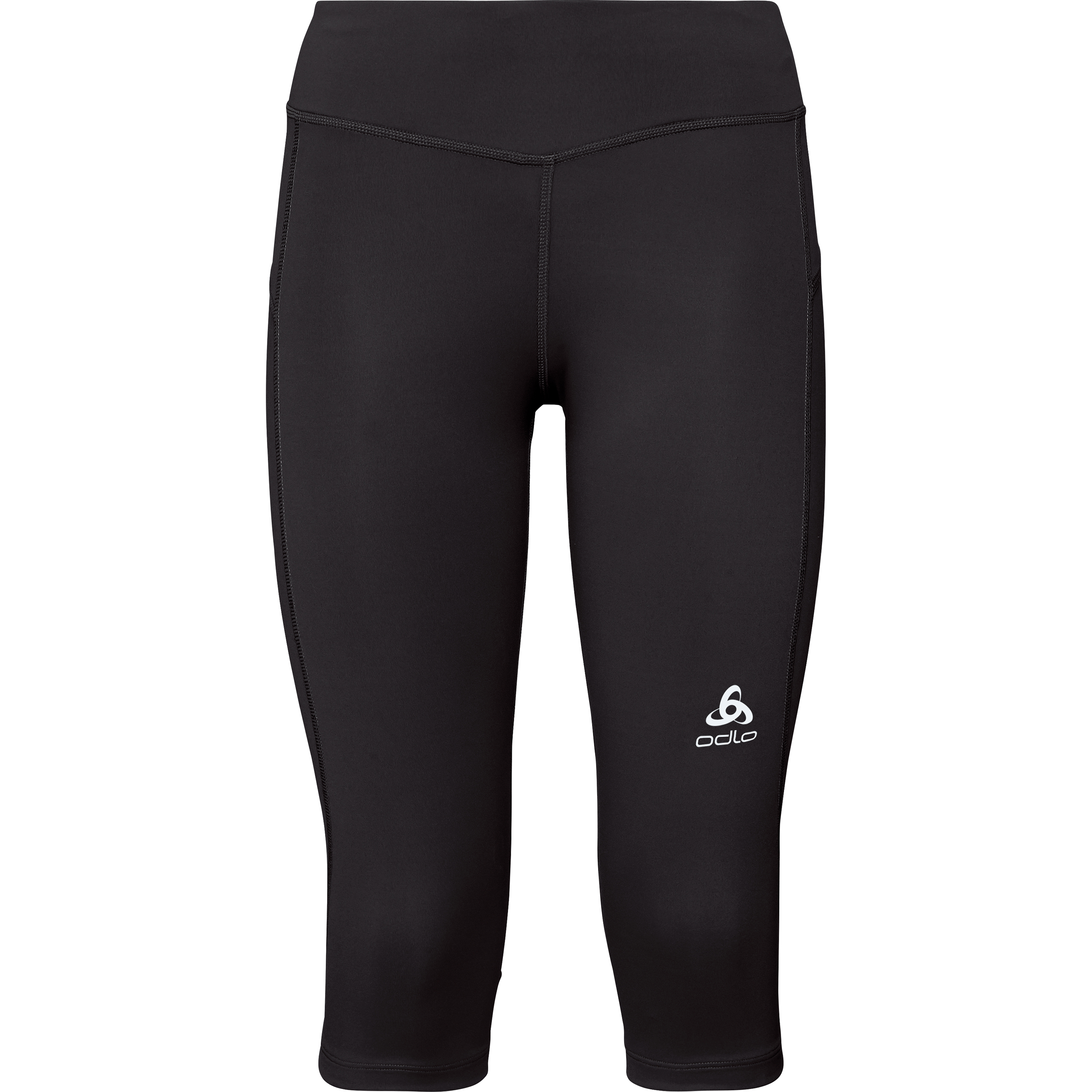 Odlo Smooth Soft Damen Funktionshose 3/4 schwarz XS - Motorradbekleidung - Wetterschutzkleidung