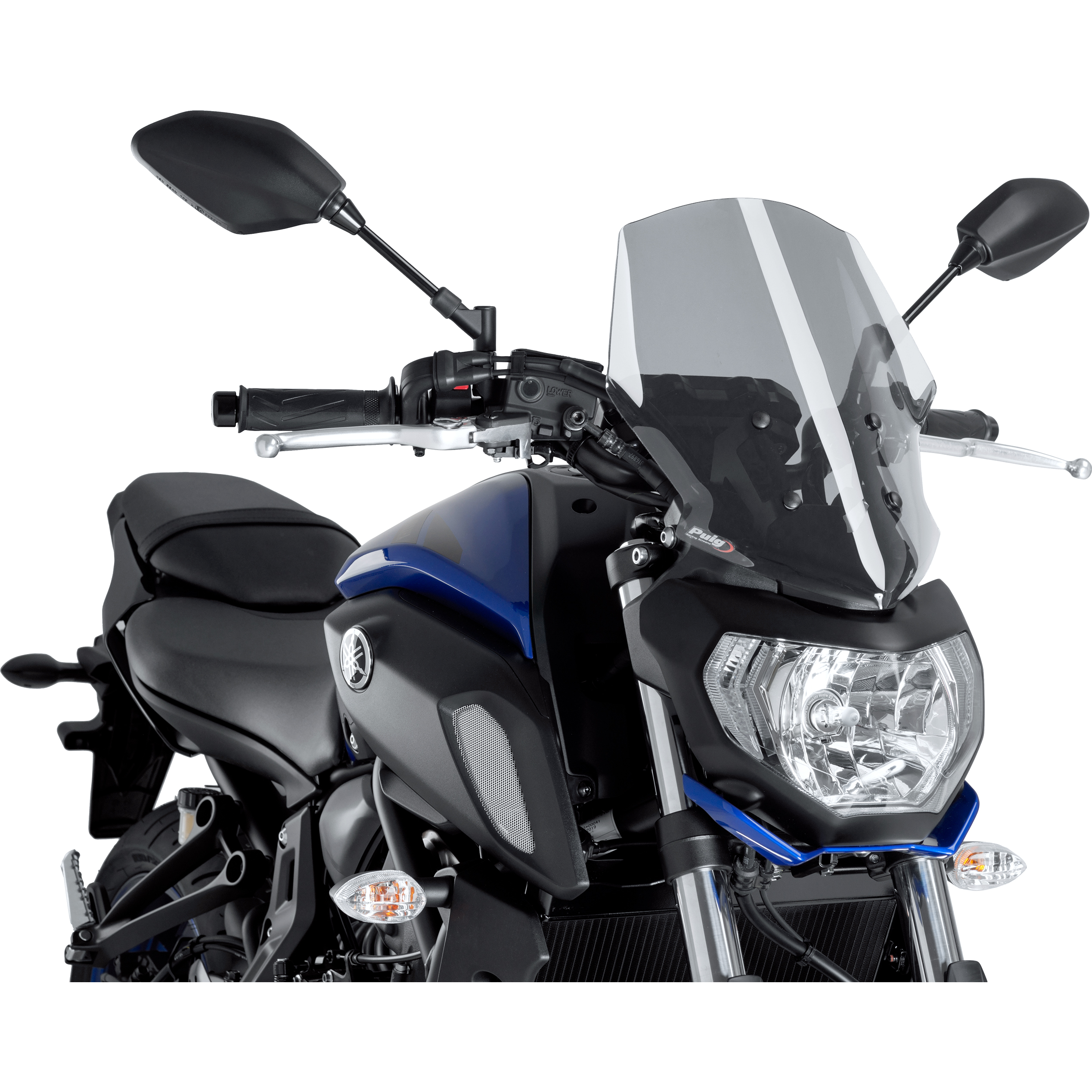 Puig Windschutzscheibe NG Touring getönt für MT-07 2018-2020 - Motorradteile & Ersatzteile - Anbauteile