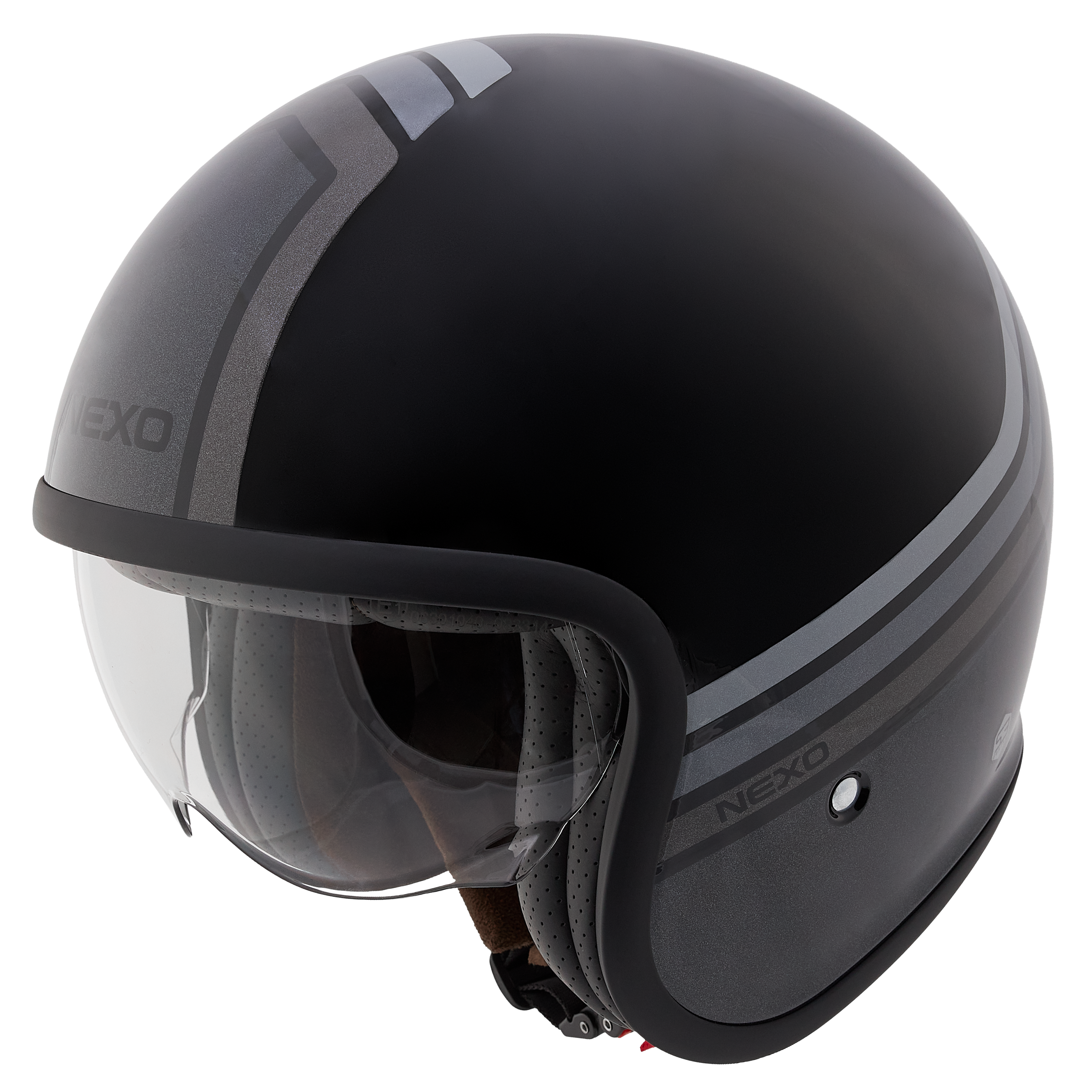 Nexo-Jethelm Urban Style II  Silber Dekor #26 S-4905601999053008