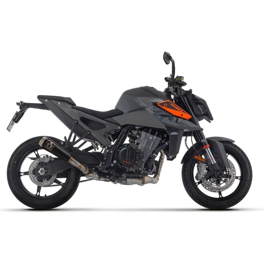 Arrow Exhaust Auspuff Pro-Race 71973PRN schwarz für KTM 990 Duke 2024- - Motorradteile & Ersatzteile - Auspuff