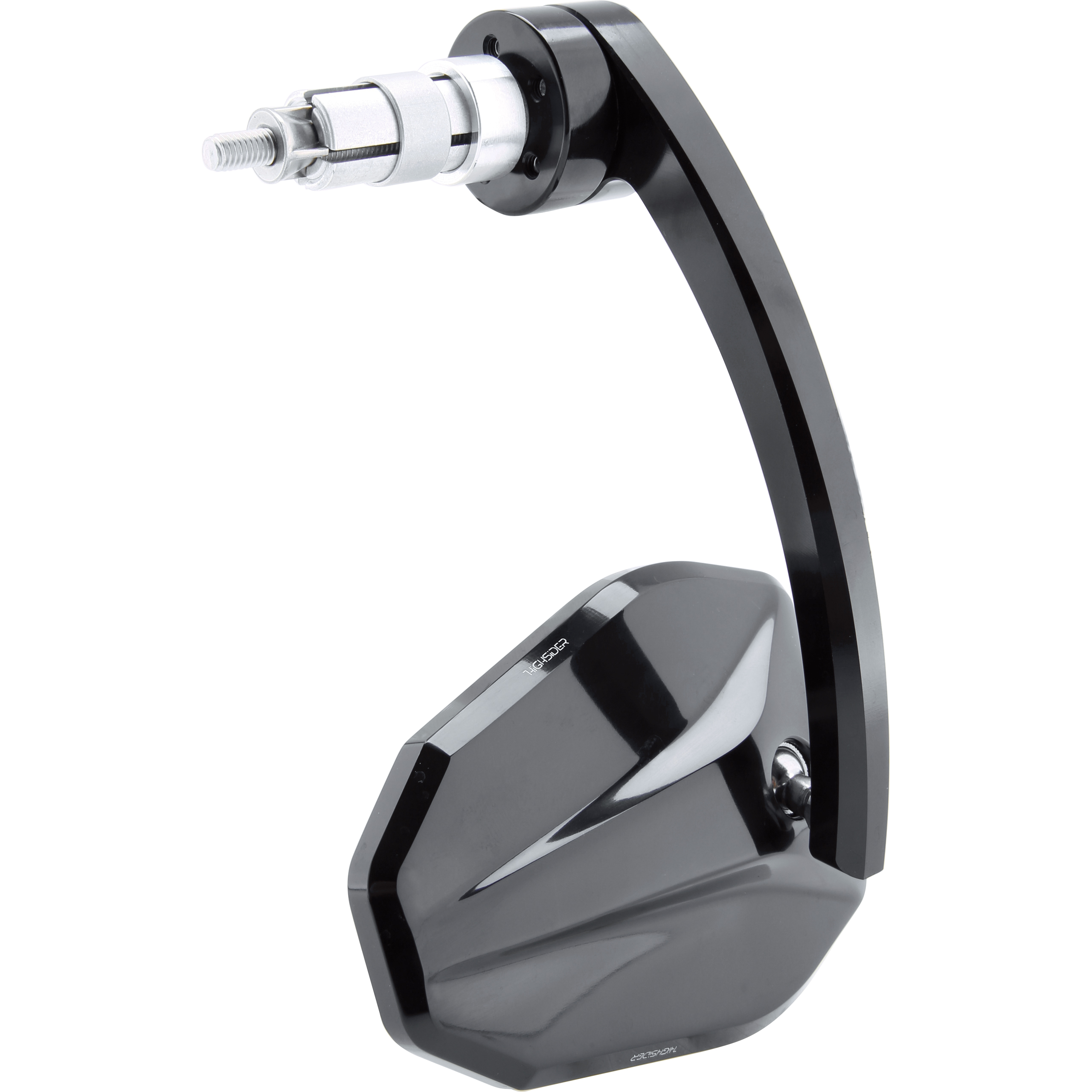 Highsider-Lenkerendenspiegel für 12-22mm Victory EVO Alu schwarz-5699991112004500